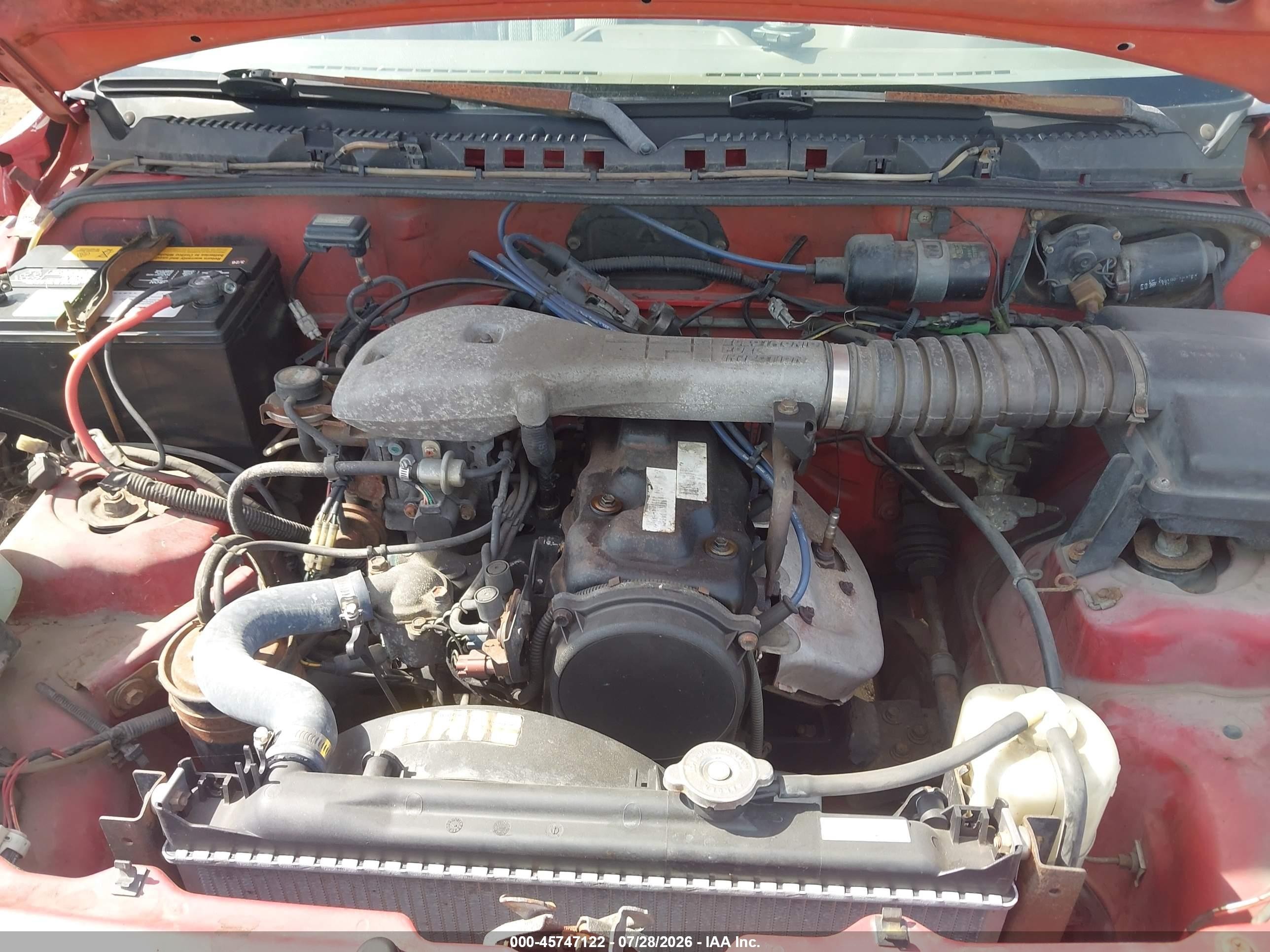 1990 Suzuki Sidekick Jx/jlx Red vin: 2S3TA01C8L6403353