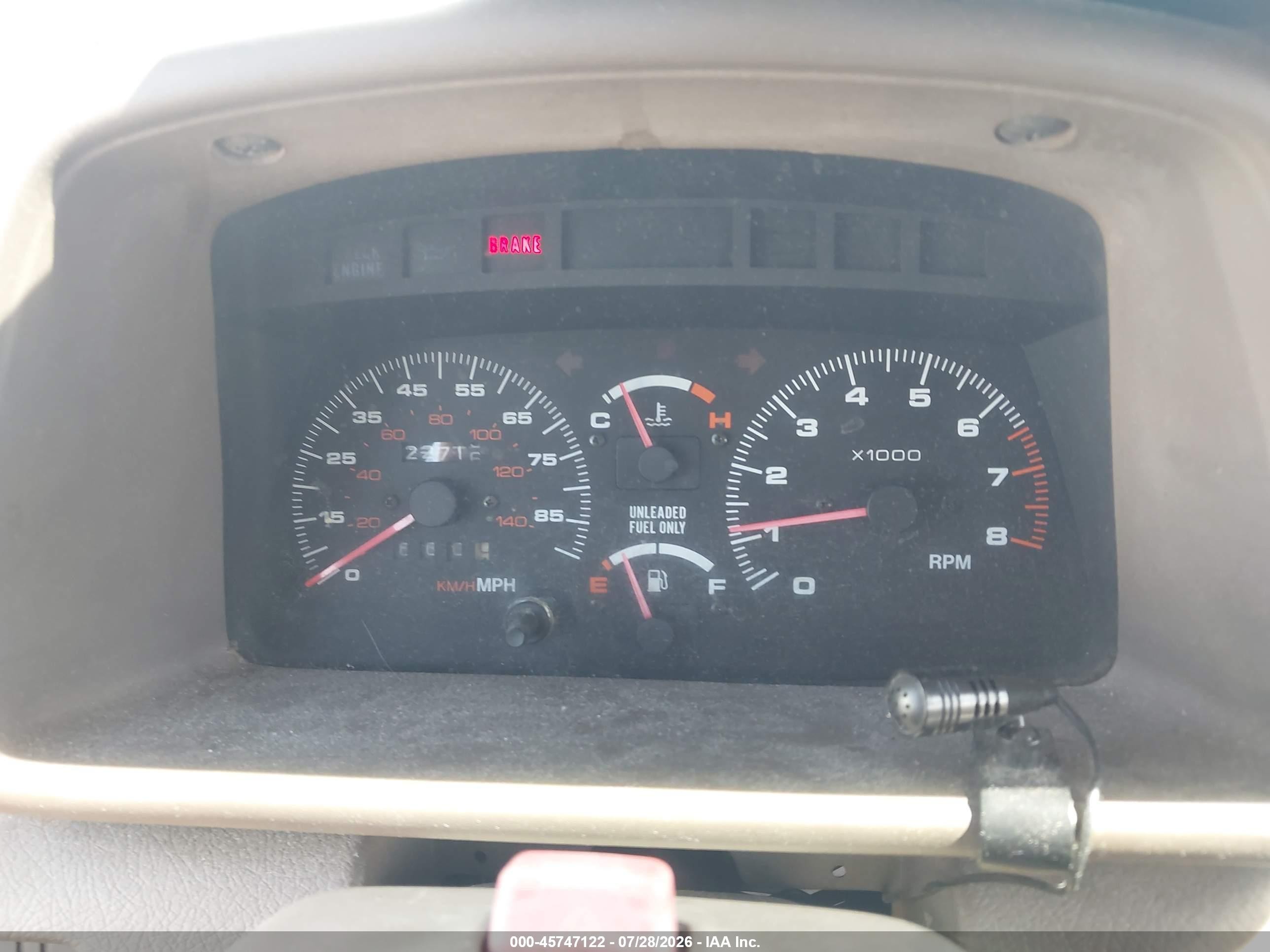 1990 Suzuki Sidekick Jx/jlx Red vin: 2S3TA01C8L6403353