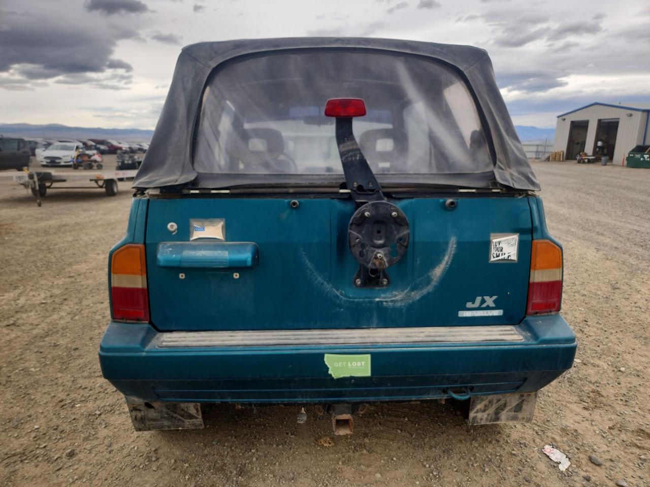 1995 Suzuki Sidekick Jx Turquoise vin: 2S3TA02C6S6414297