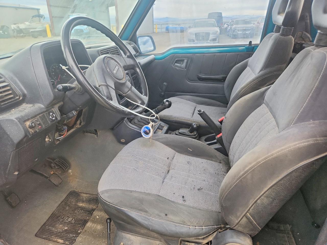 1995 Suzuki Sidekick Jx Turquoise vin: 2S3TA02C6S6414297