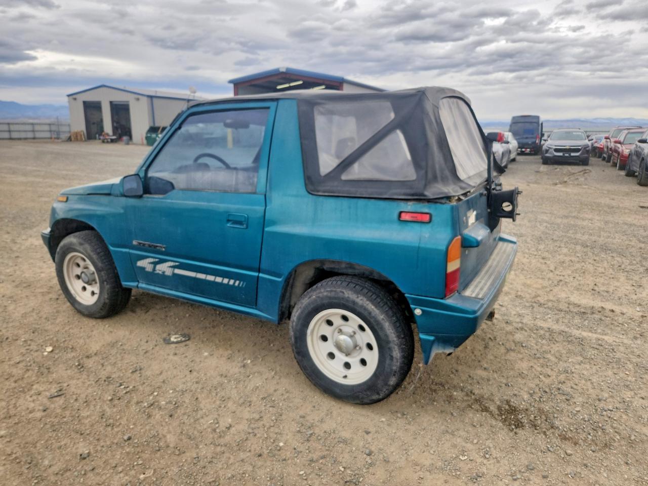 1995 Suzuki Sidekick Jx Turquoise vin: 2S3TA02C6S6414297