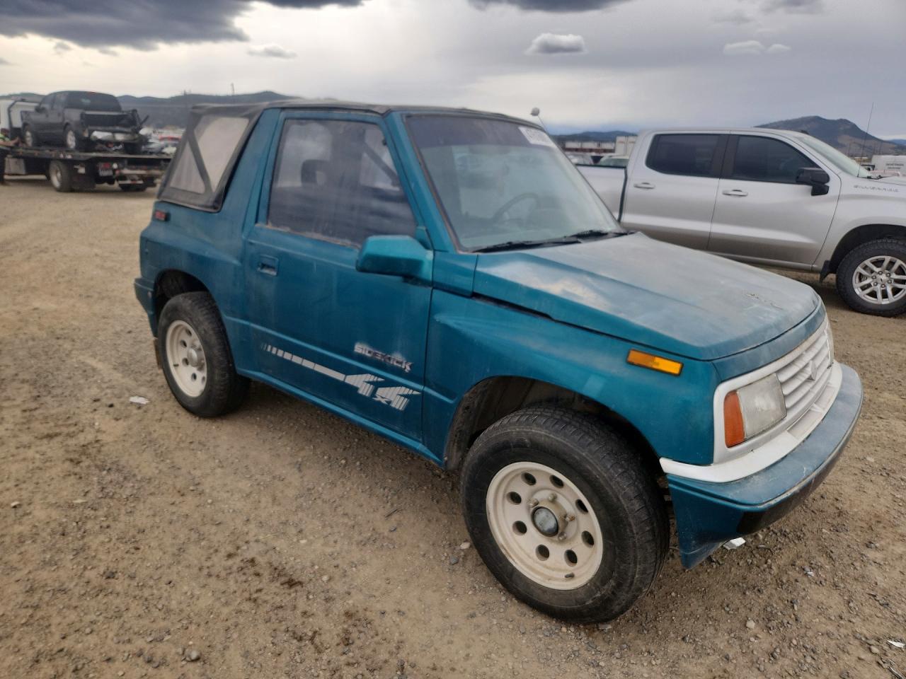 1995 Suzuki Sidekick Jx Turquoise vin: 2S3TA02C6S6414297