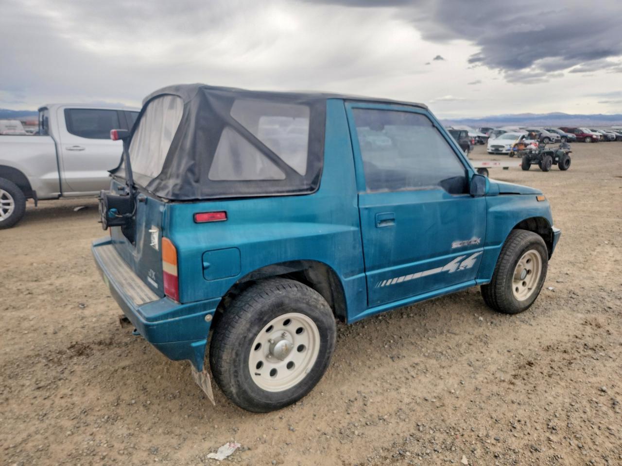1995 Suzuki Sidekick Jx Turquoise vin: 2S3TA02C6S6414297