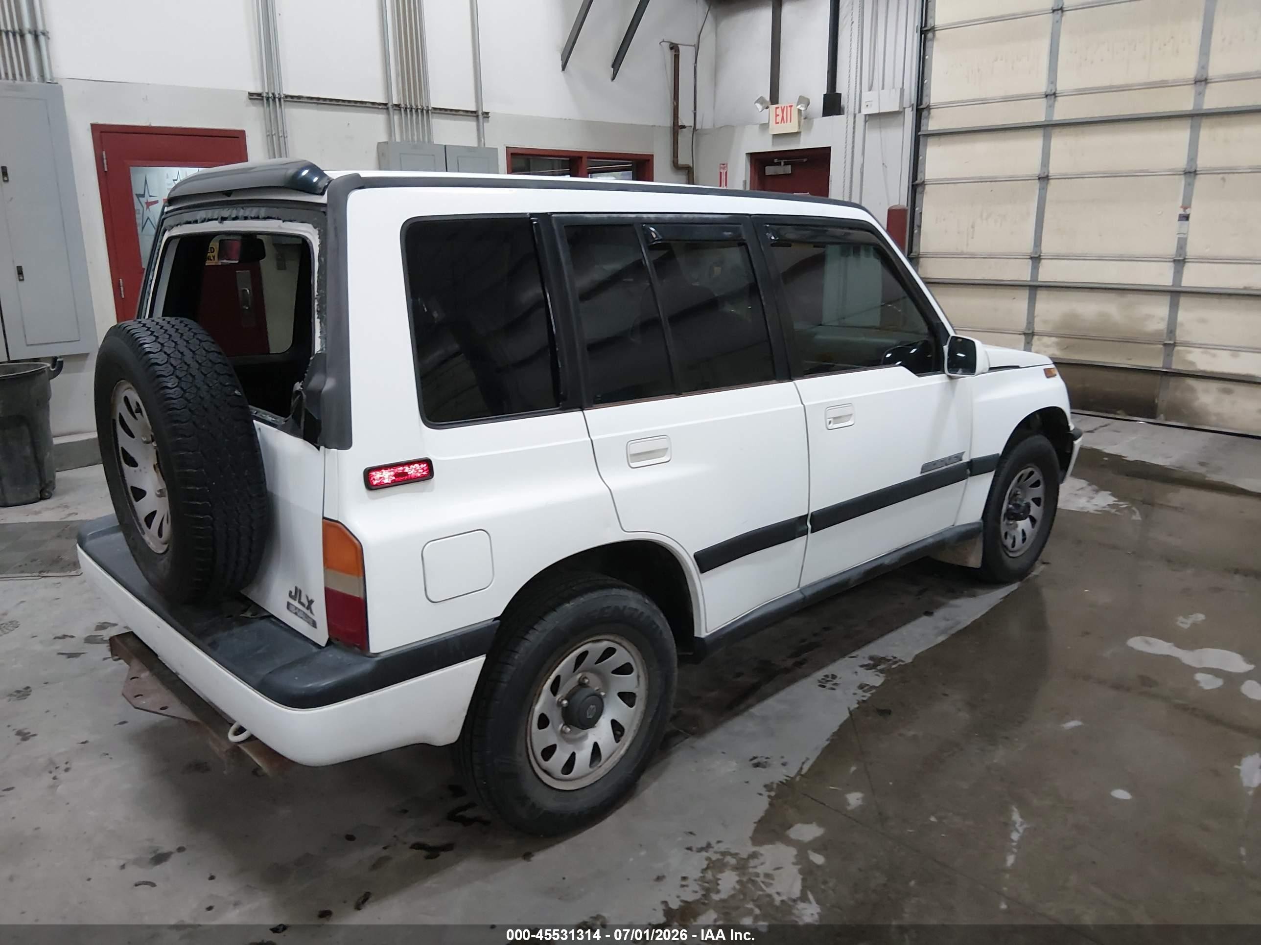 1995 Suzuki Sidekick Jx/jlx White vin: 2S3TD03V3S6418248