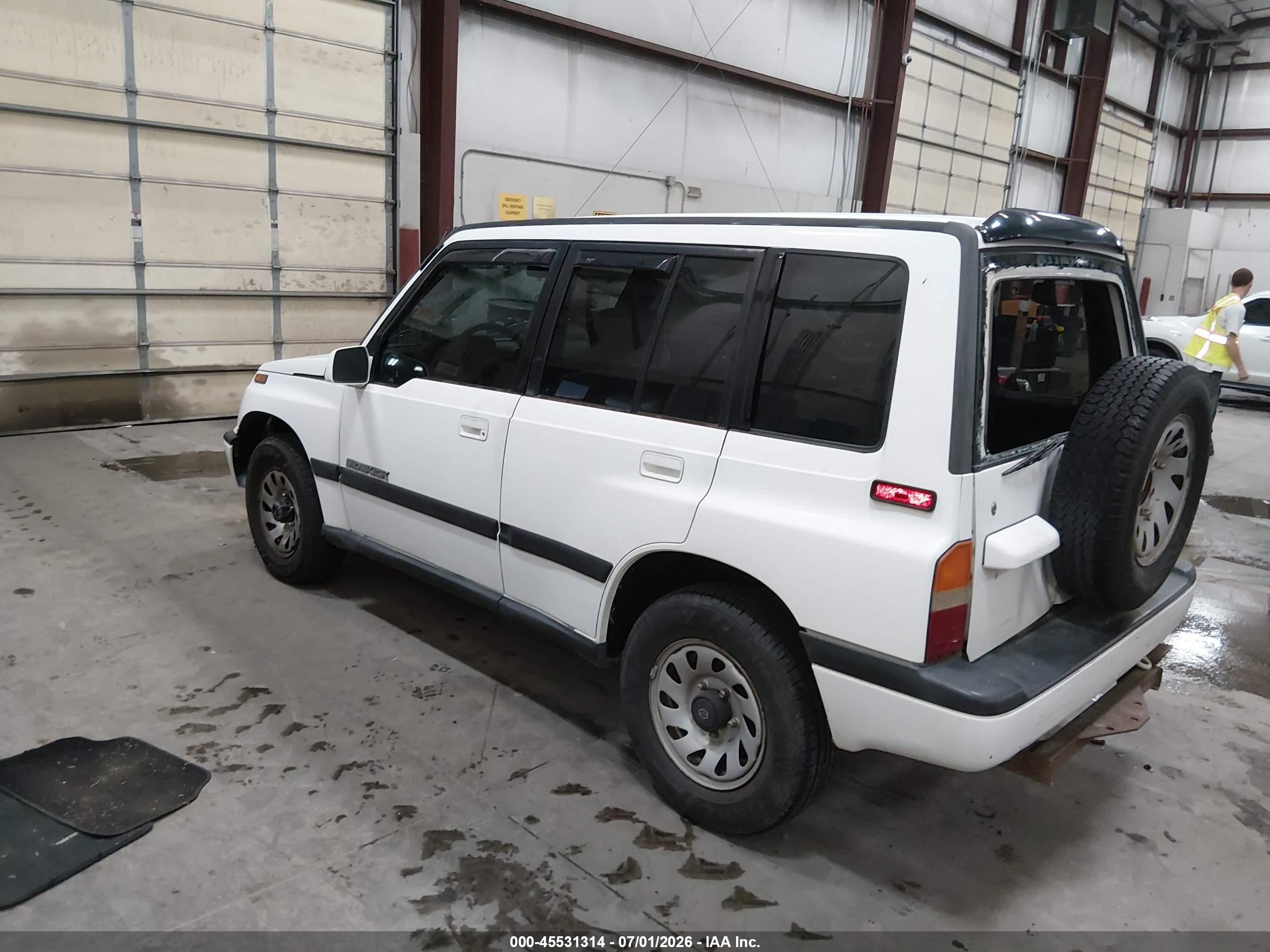 1995 Suzuki Sidekick Jx/jlx White vin: 2S3TD03V3S6418248