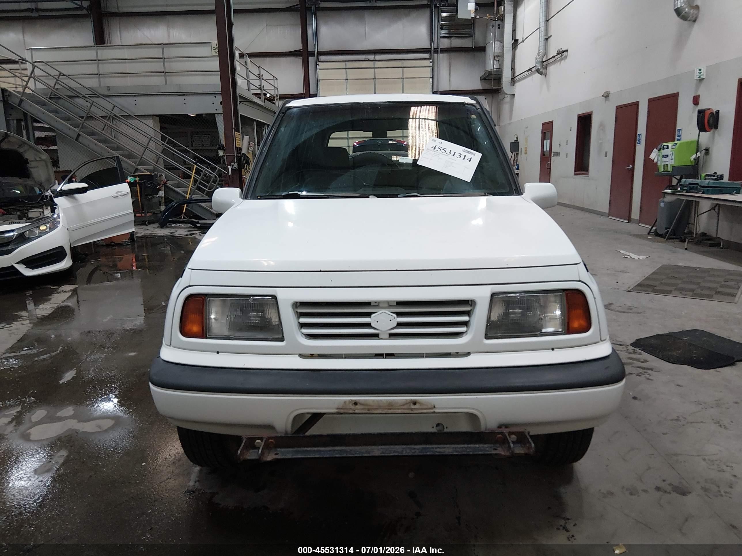1995 Suzuki Sidekick Jx/jlx White vin: 2S3TD03V3S6418248