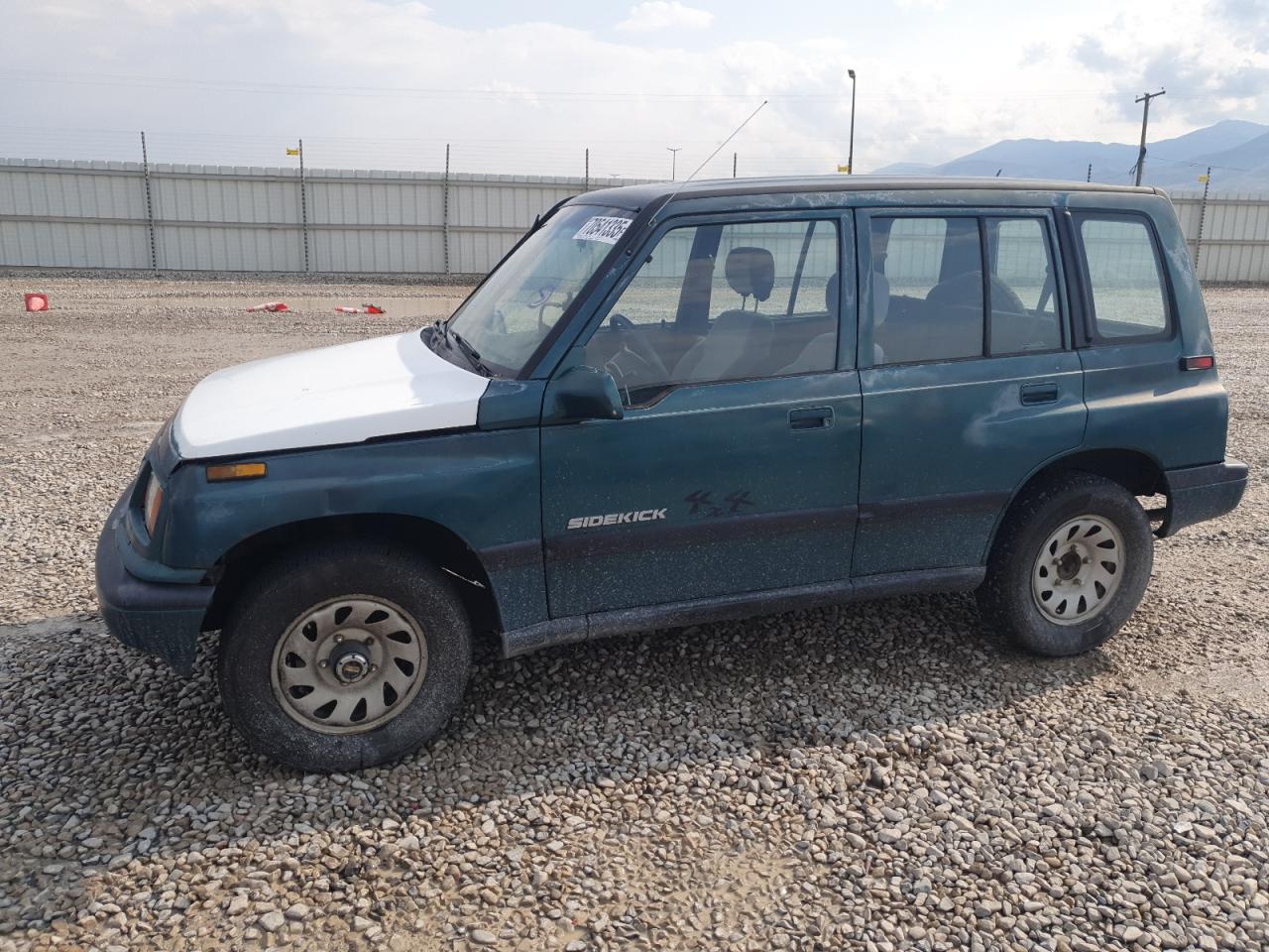 1998 Suzuki Sidekick Jx Зеленый vin: 2S3TD03V8W6404819
