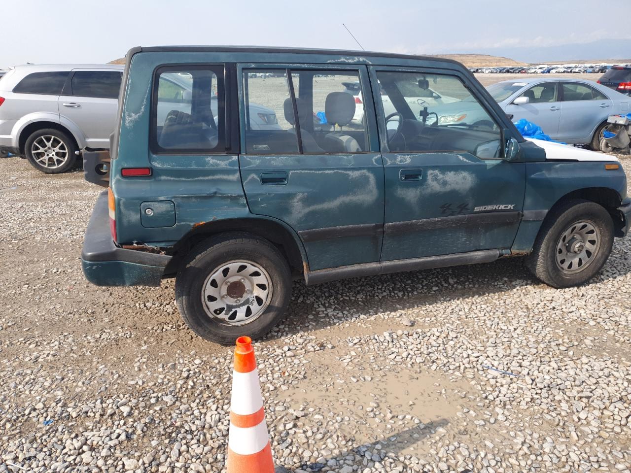 1998 Suzuki Sidekick Jx Зеленый vin: 2S3TD03V8W6404819