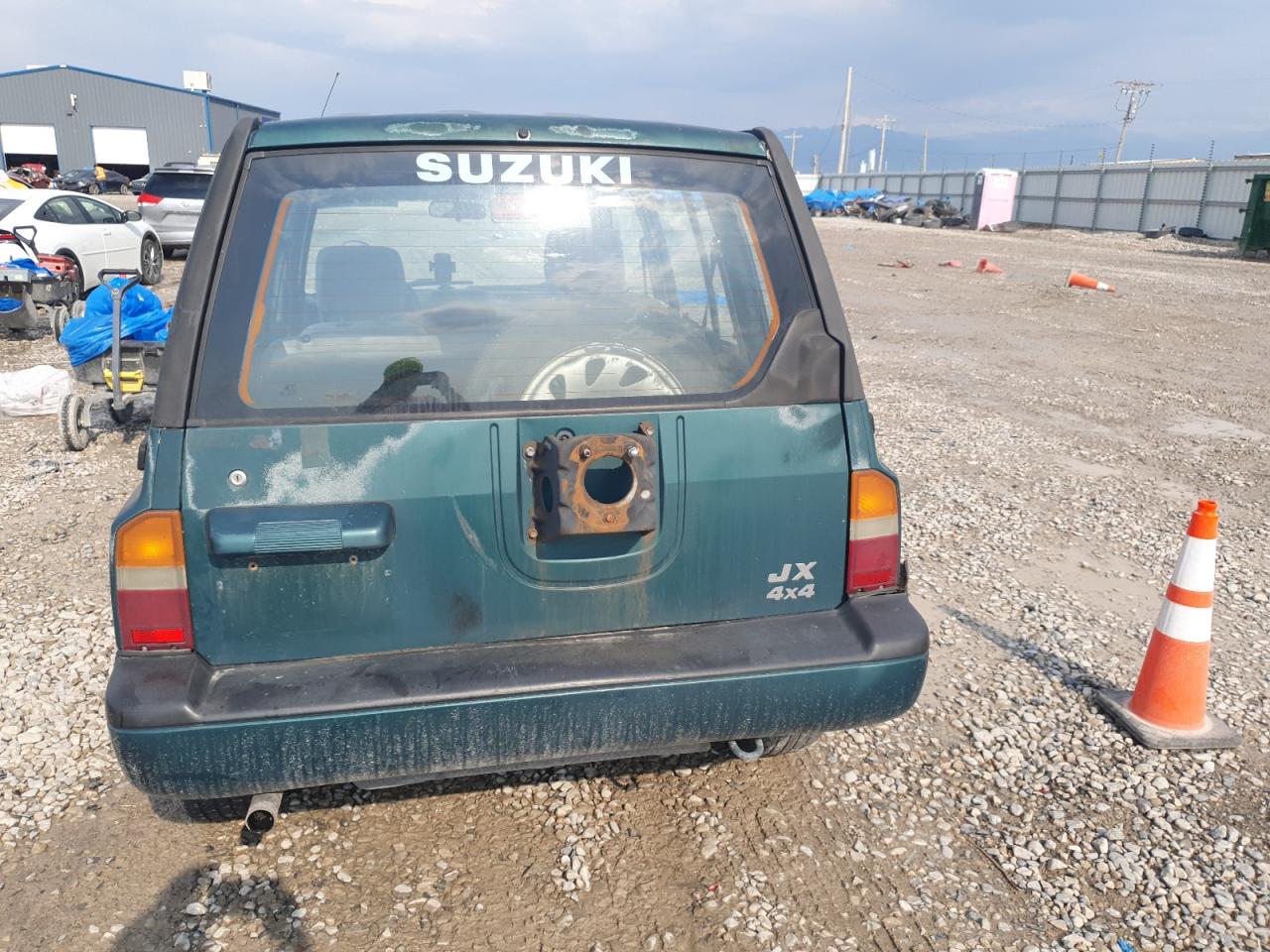 1998 Suzuki Sidekick Jx Зеленый vin: 2S3TD03V8W6404819