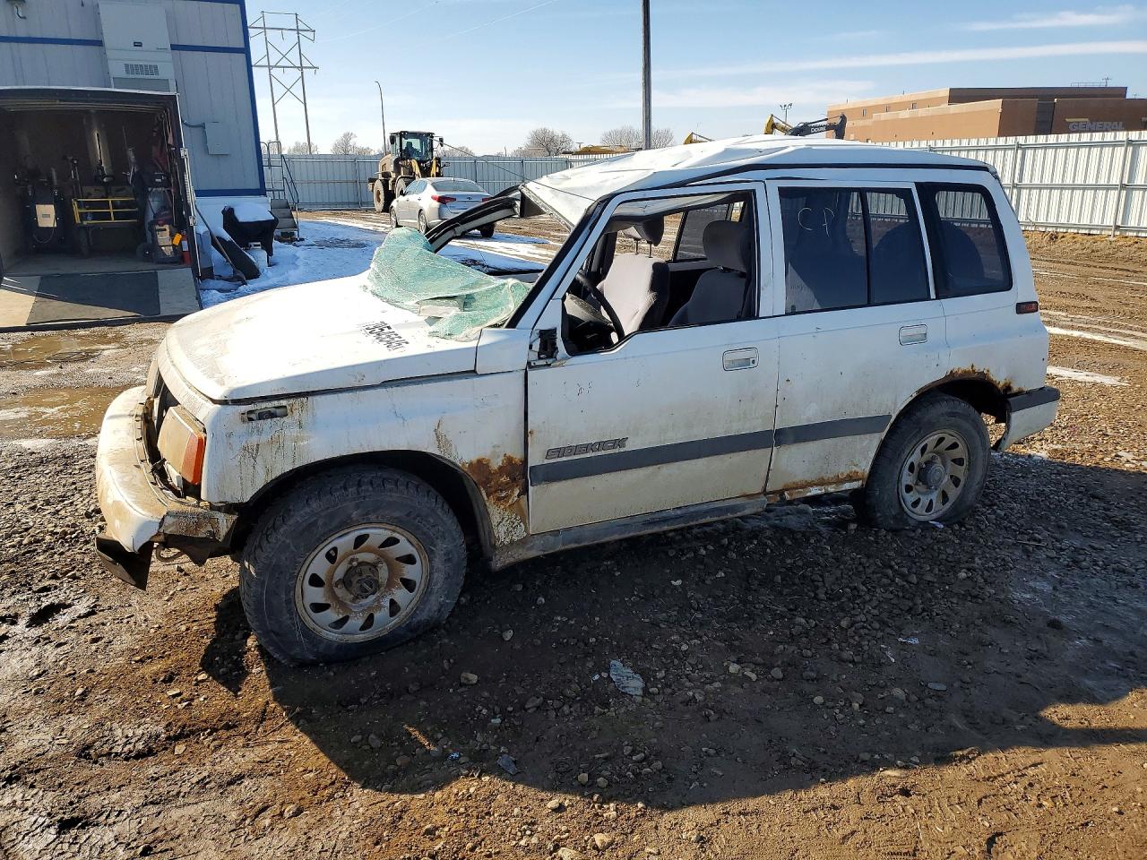 1998 Suzuki Sidekick Jx Белый vin: 2S3TD03VXW6403543