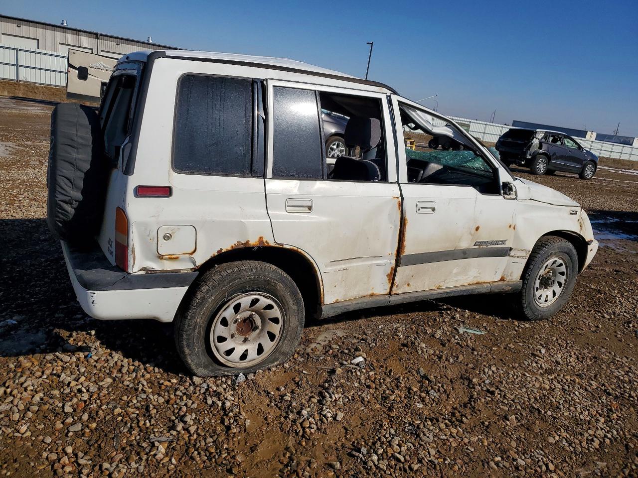 1998 Suzuki Sidekick Jx White vin: 2S3TD03VXW6403543