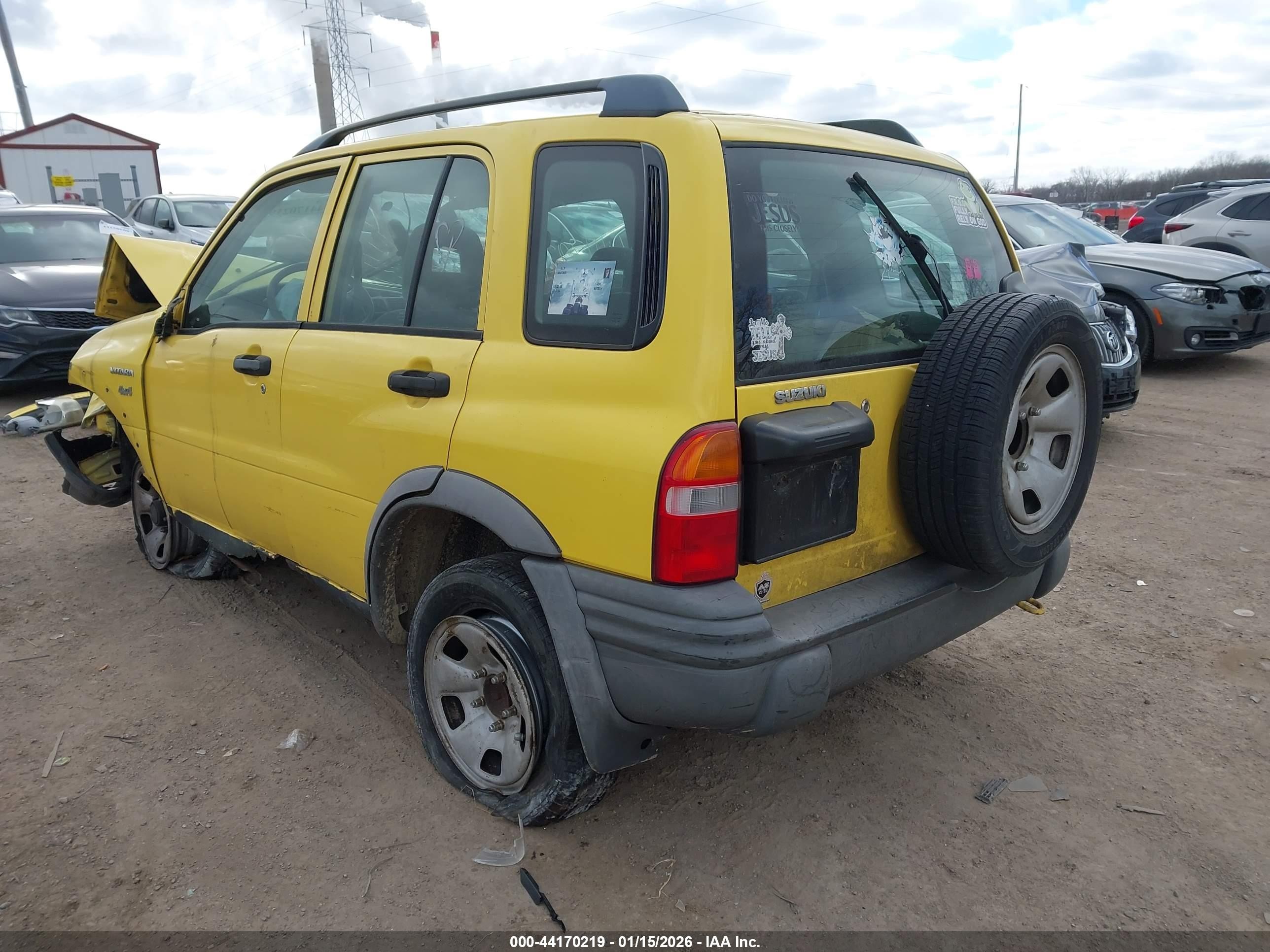2004 Suzuki Vitara V6 Lx Желтый vin: 2S3TD62V146104332