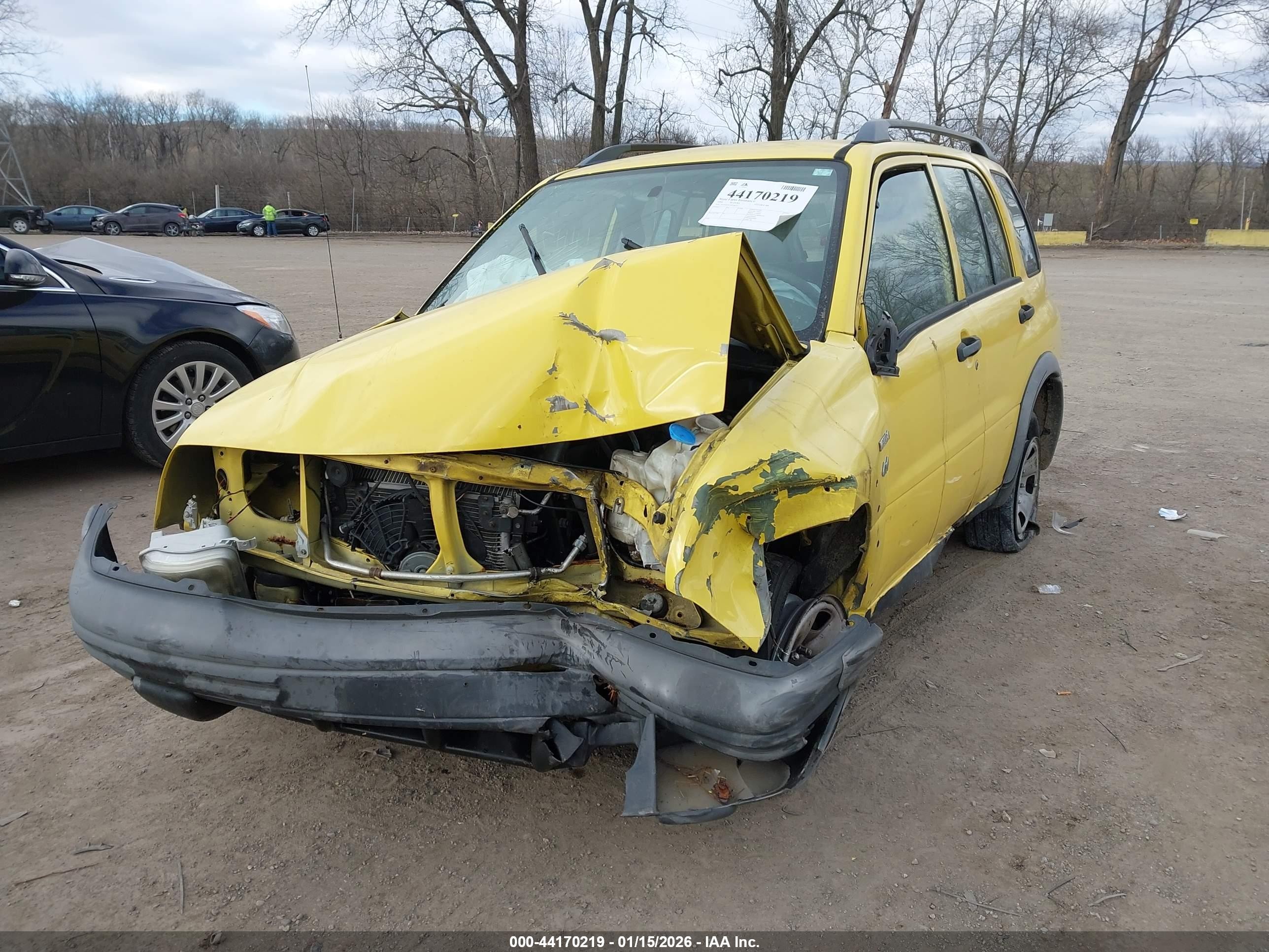2004 Suzuki Vitara V6 Lx Желтый vin: 2S3TD62V146104332