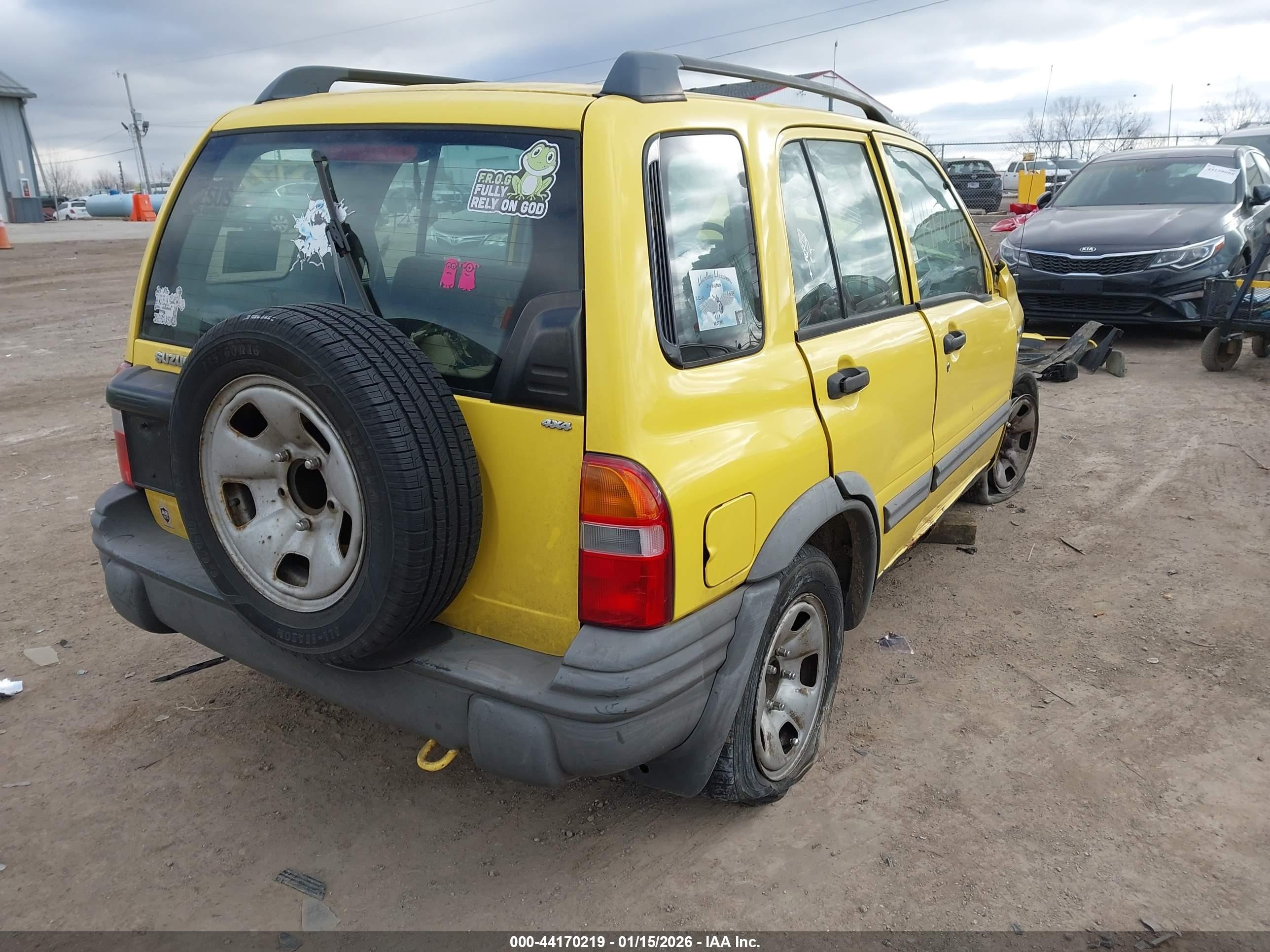 2004 Suzuki Vitara V6 Lx Желтый vin: 2S3TD62V146104332