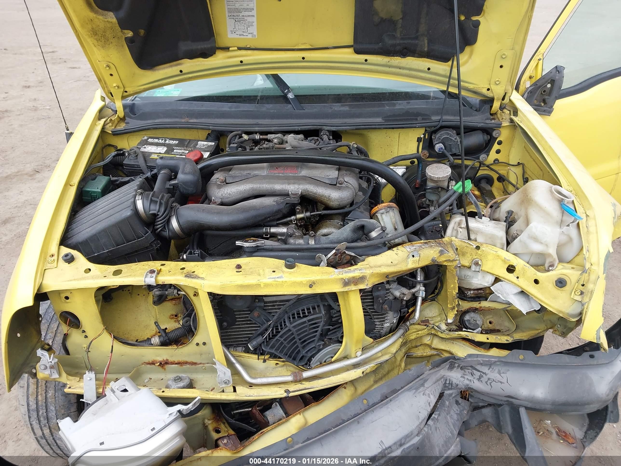 2004 Suzuki Vitara V6 Lx Желтый vin: 2S3TD62V146104332