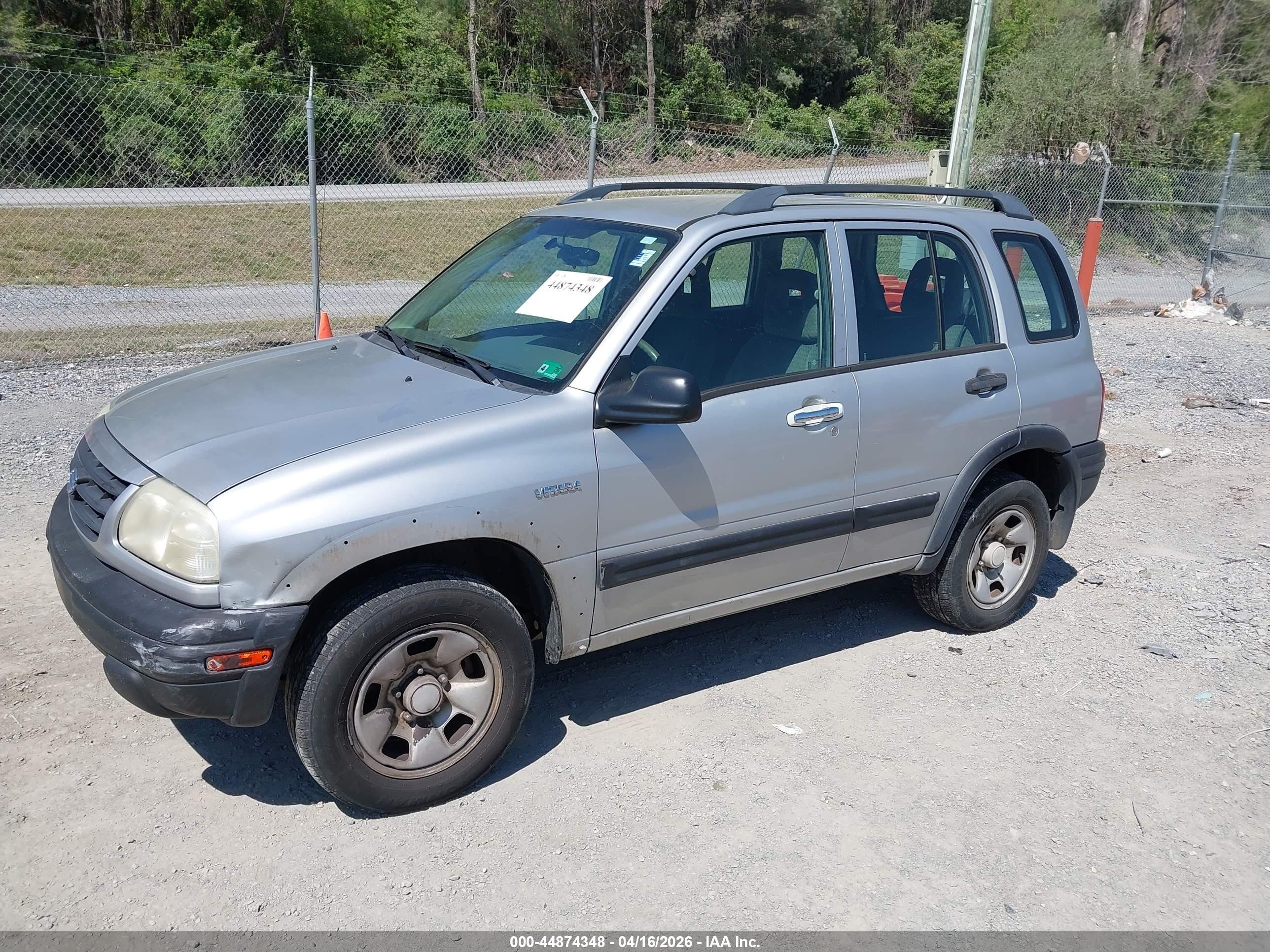 2004 Suzuki Vitara V6 Lx Серый vin: 2S3TD62V746104156