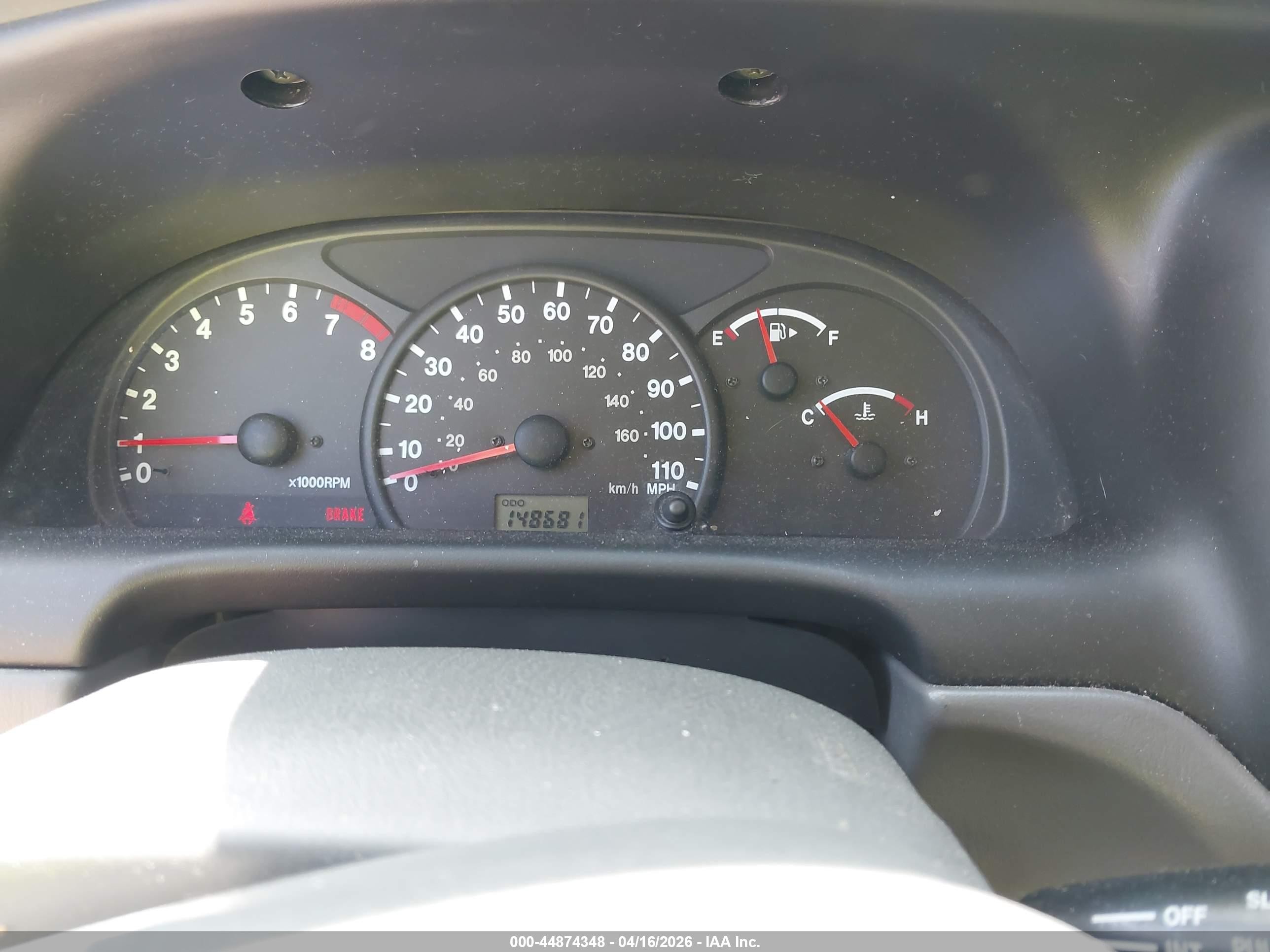 2004 Suzuki Vitara V6 Lx Серый vin: 2S3TD62V746104156