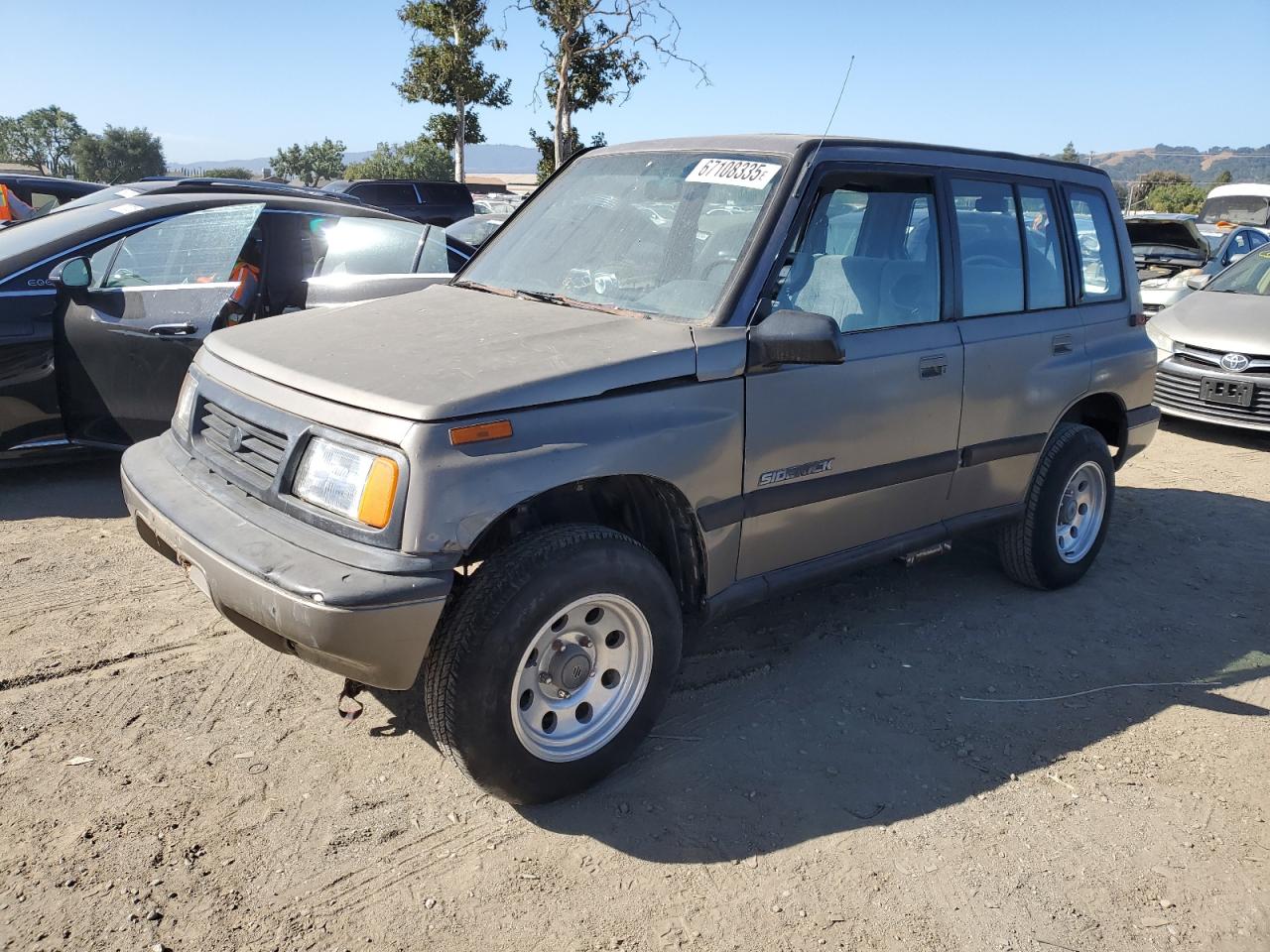 1995 Suzuki Sidekick Js   Silver vin: 2S3TE02V1S6406369