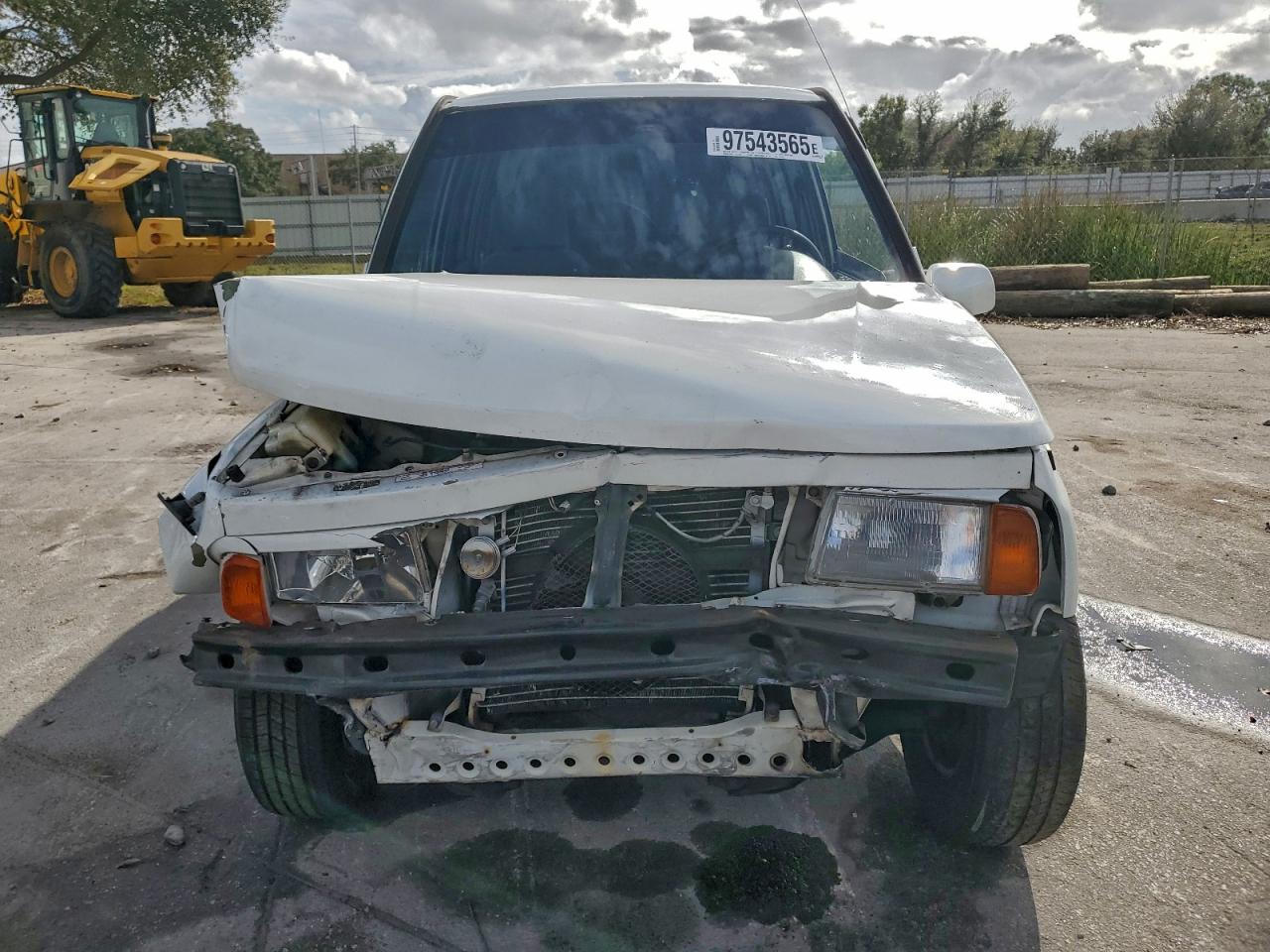 1998 Suzuki Sidekick Js White vin: 2S3TE02V6W6401724