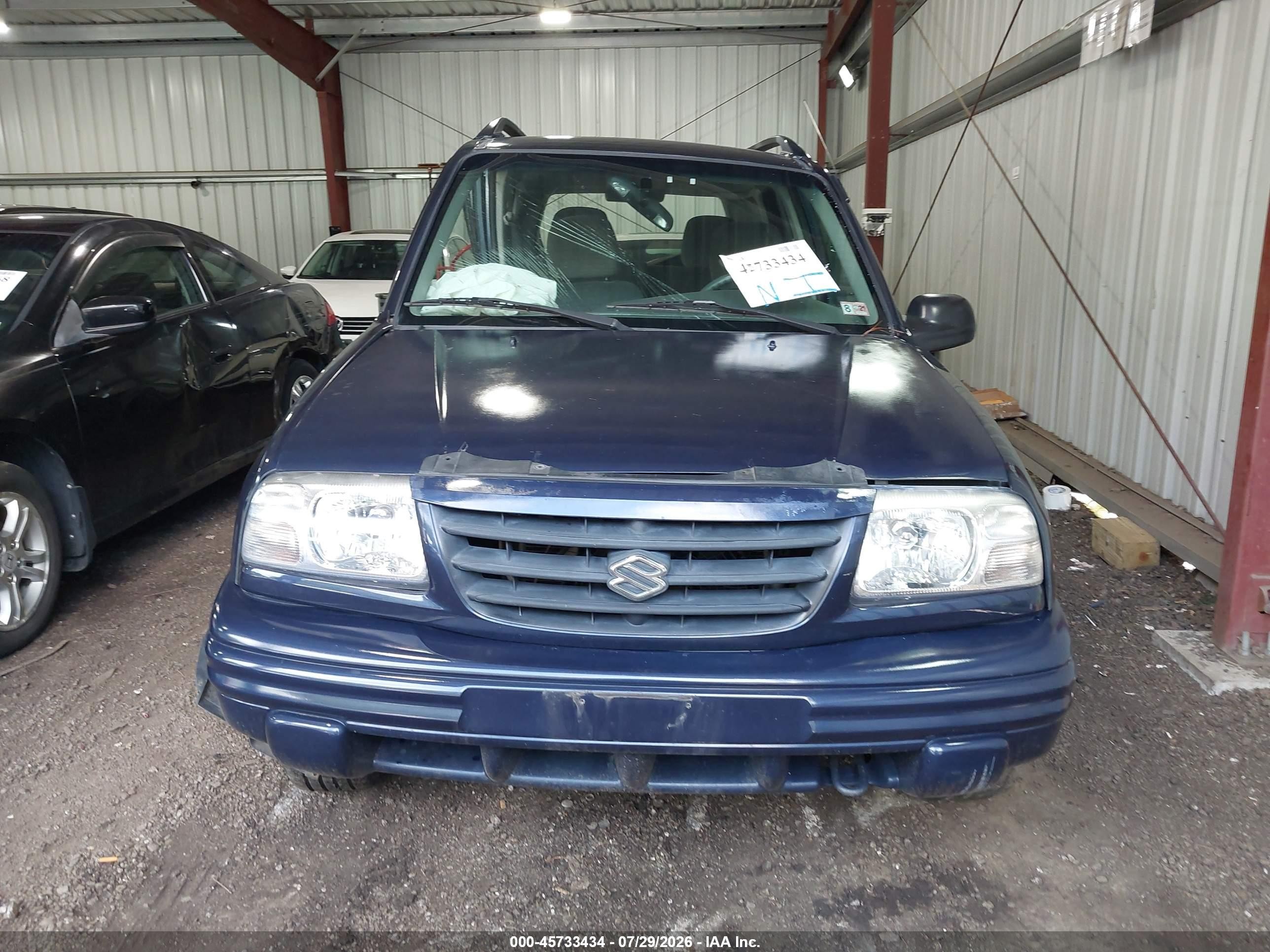 2001 Suzuki Vitara Jls/js Blue vin: 2S3TE52V616111182