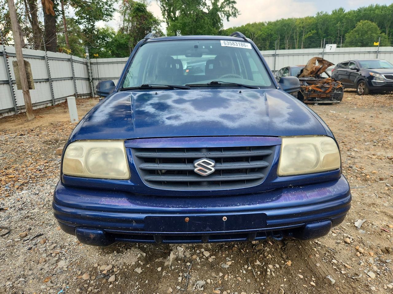 2003 Suzuki Vitara Jls Blue vin: 2S3TE52VX36107106