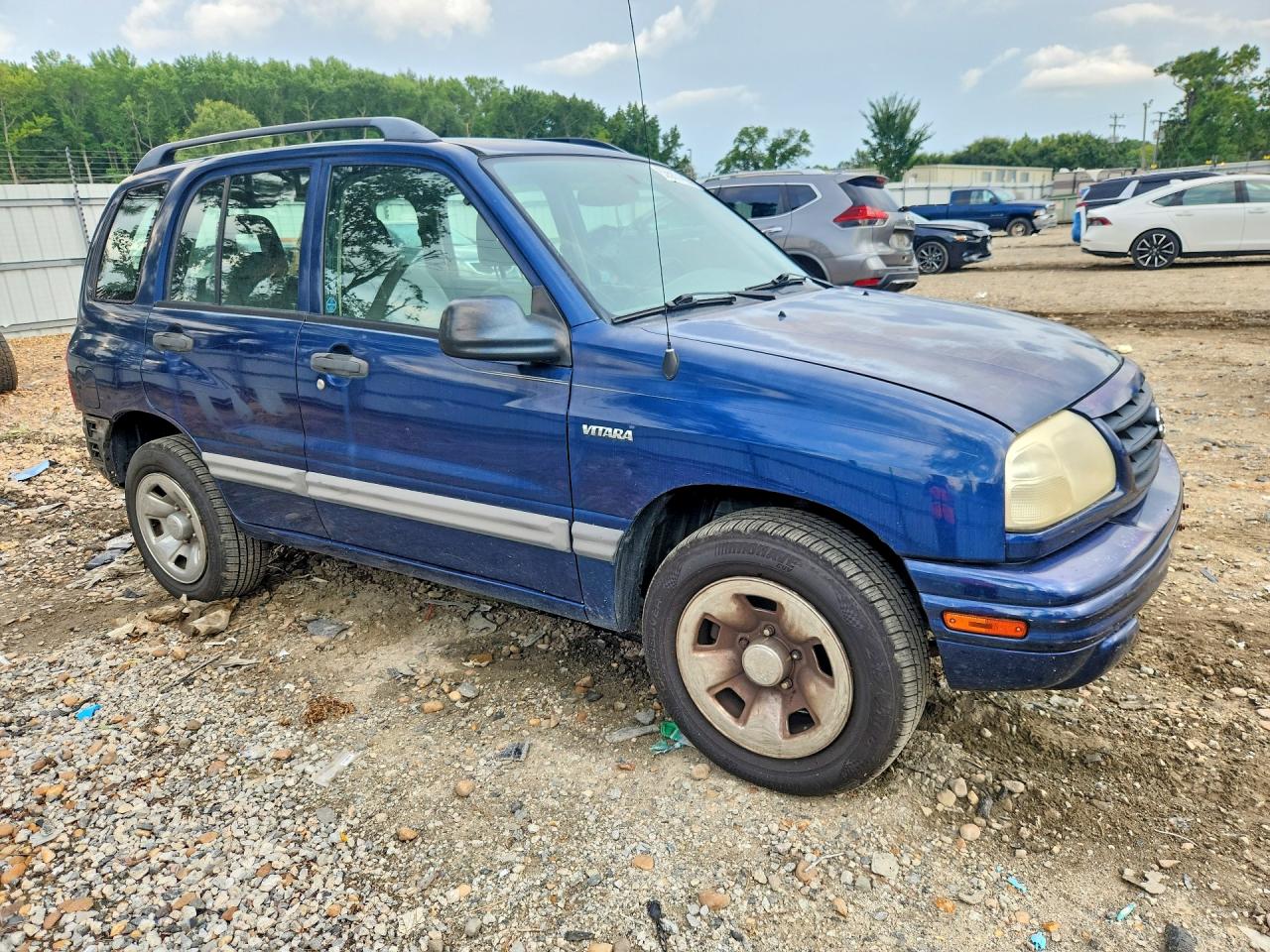2003 Suzuki Vitara Jls Blue vin: 2S3TE52VX36107106
