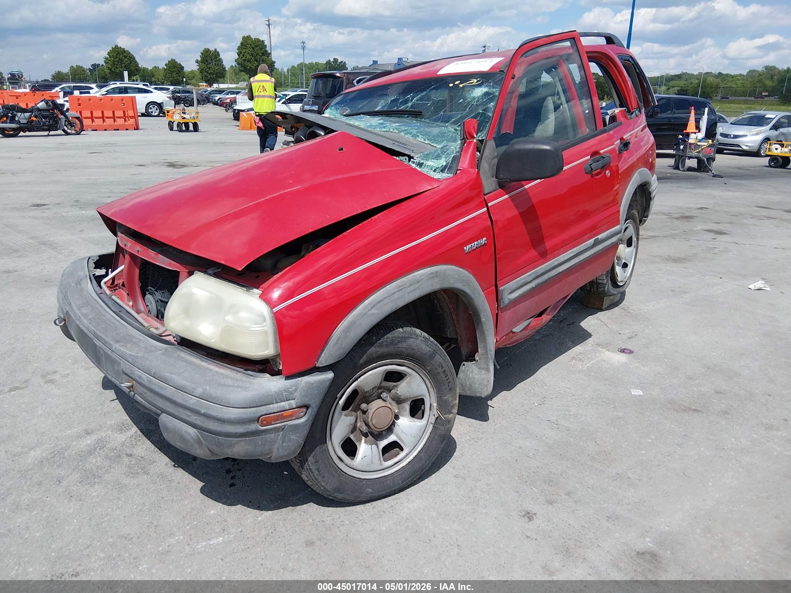2004 Suzuki Vitara V6 Lx Красный vin: 2S3TE62V346104720