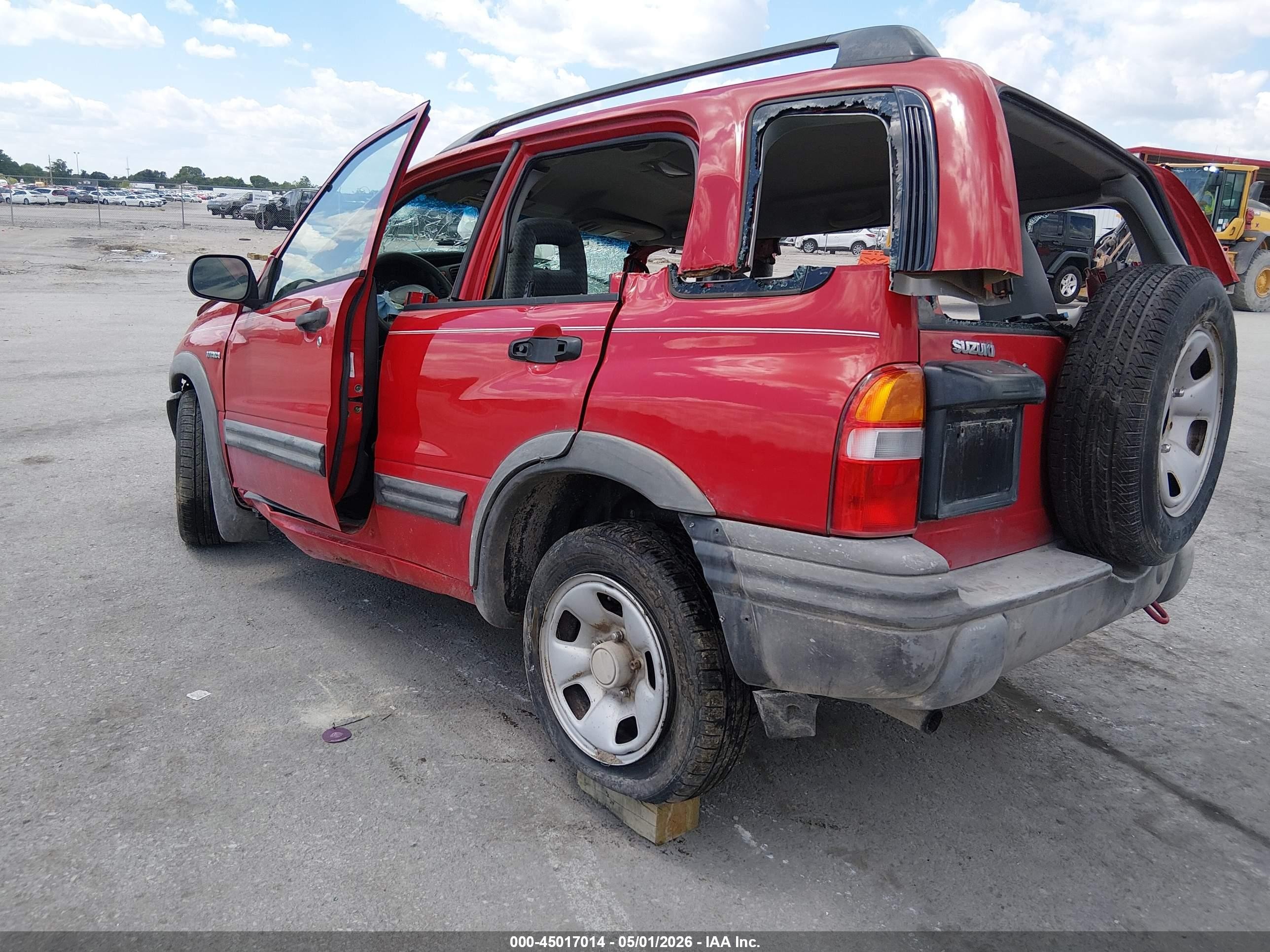 2004 Suzuki Vitara V6 Lx Красный vin: 2S3TE62V346104720