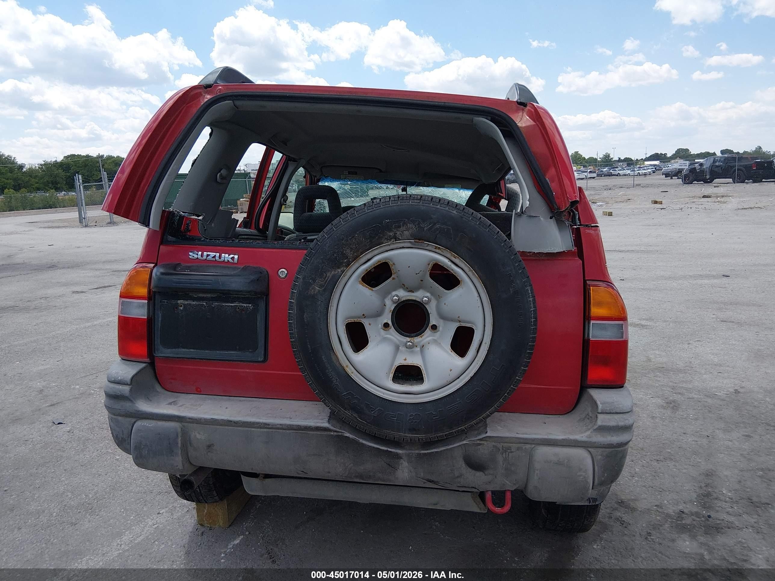 2004 Suzuki Vitara V6 Lx Красный vin: 2S3TE62V346104720