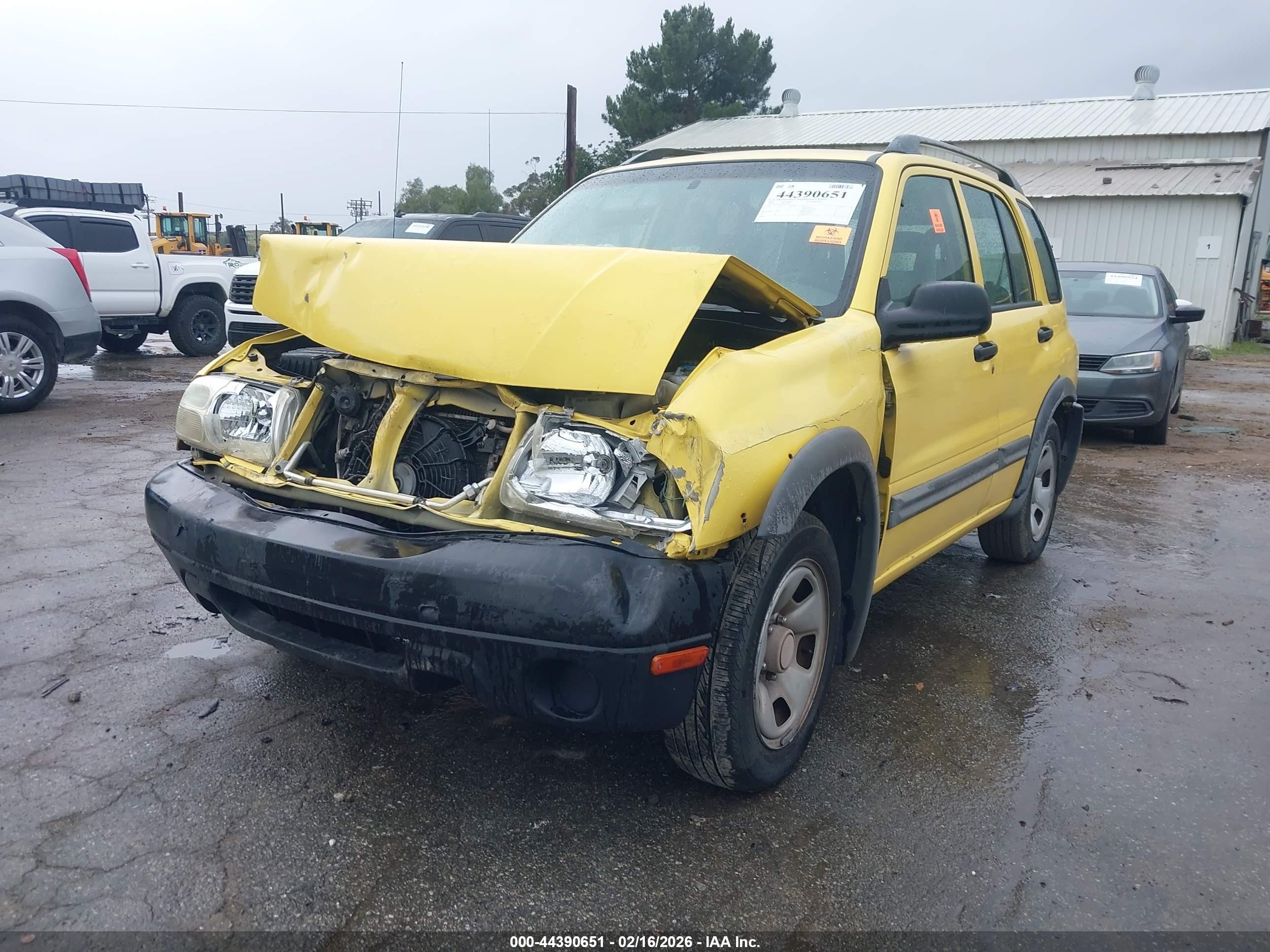 2004 Suzuki Vitara V6 Lx Желтый vin: 2S3TE62V646100287