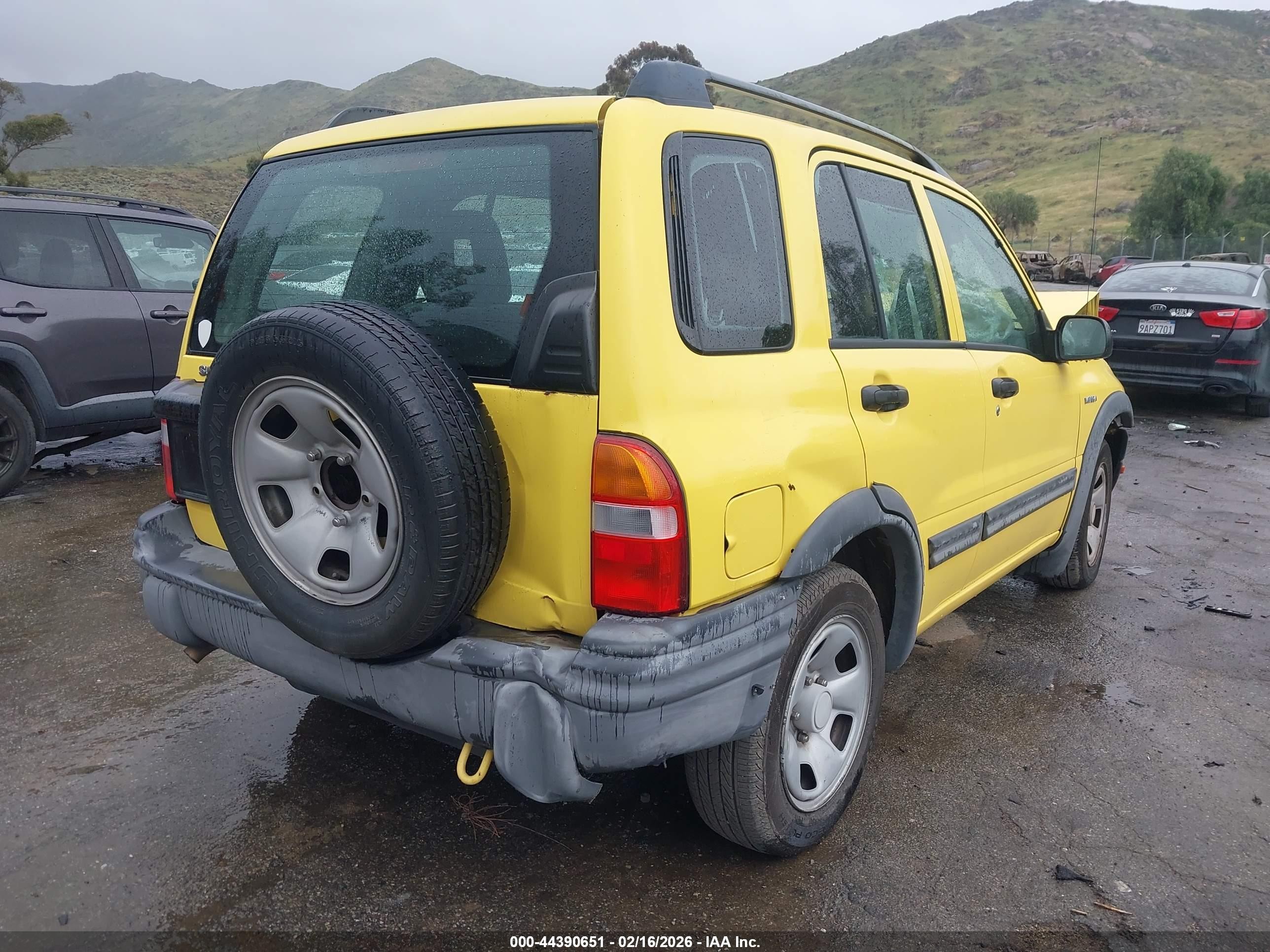 2004 Suzuki Vitara V6 Lx Желтый vin: 2S3TE62V646100287