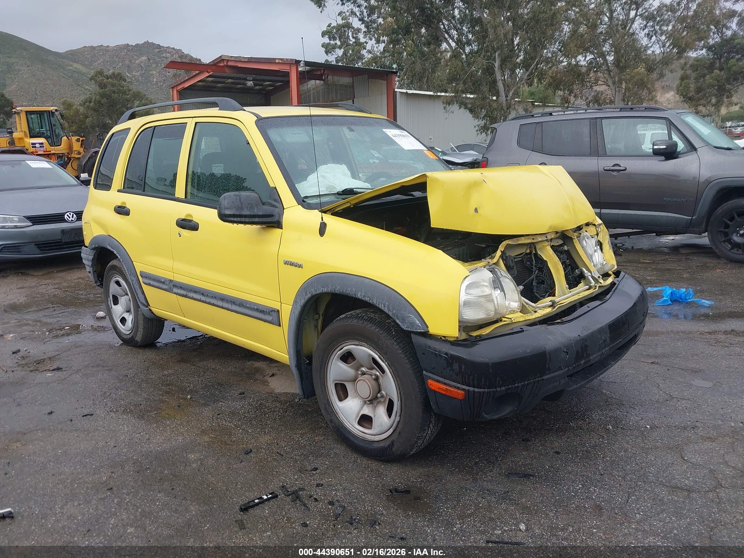 2004 Suzuki Vitara V6 Lx Желтый vin: 2S3TE62V646100287