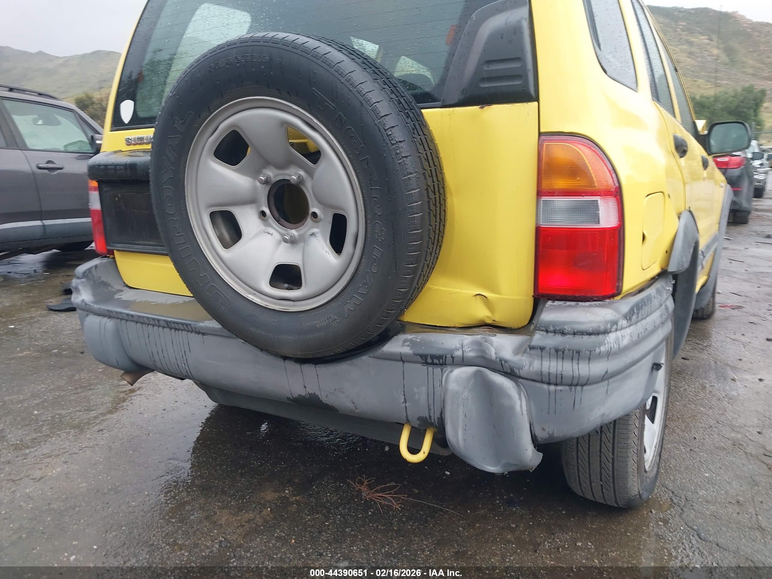 2004 Suzuki Vitara V6 Lx Желтый vin: 2S3TE62V646100287