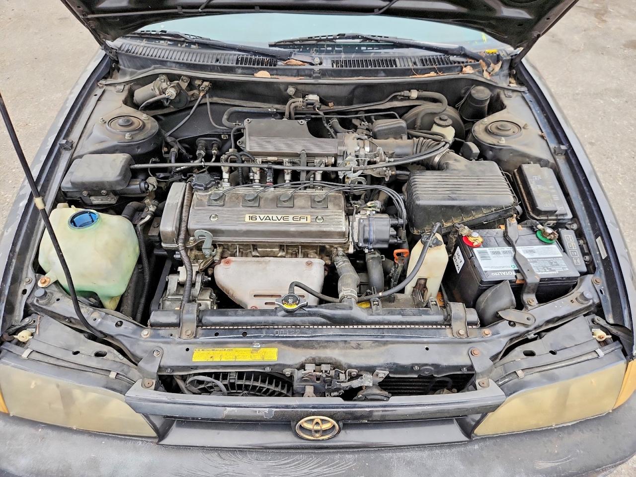 1993 Toyota Corolla Black vin: 2T1AE00E6PC033036