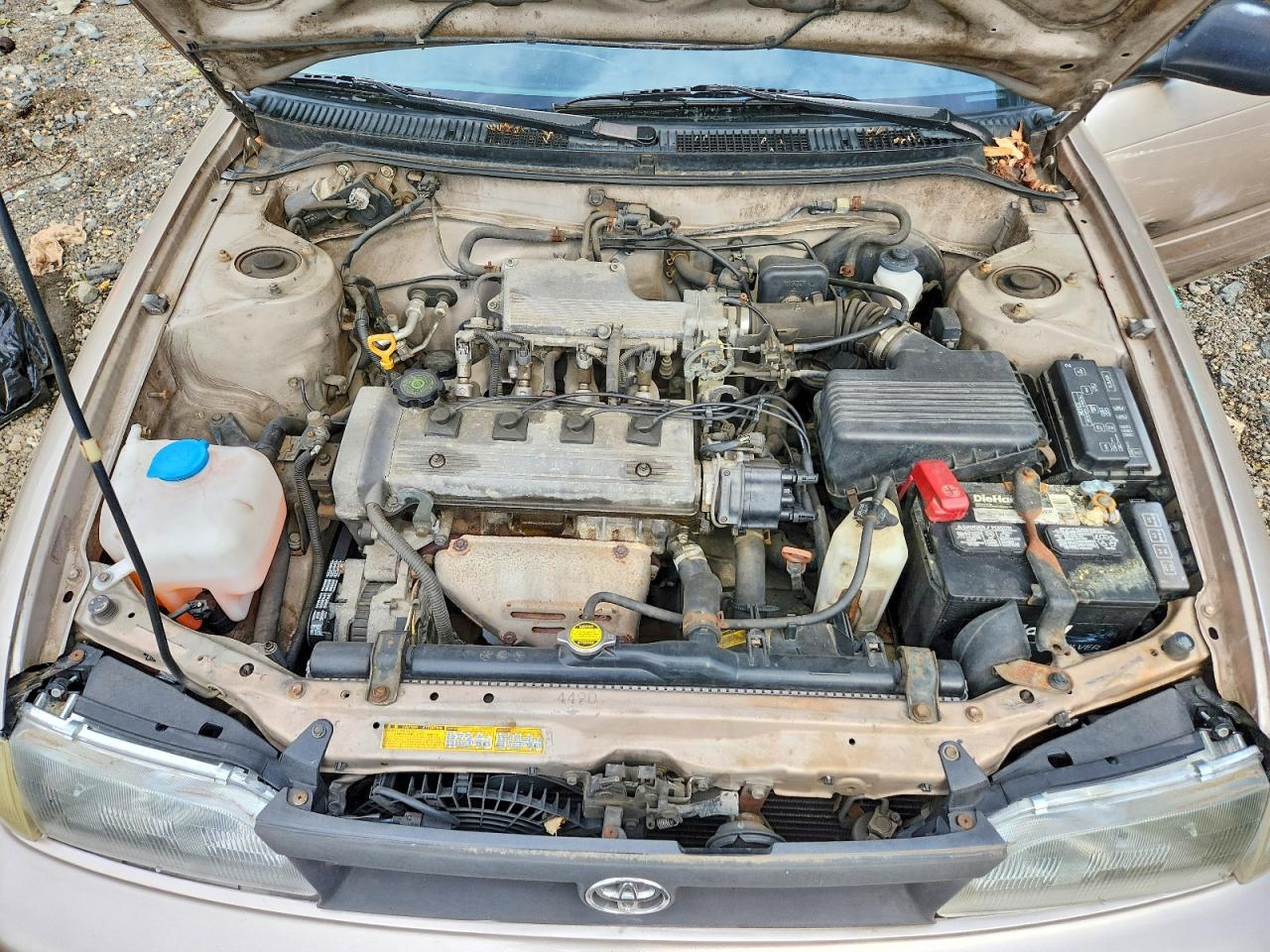 1995 Toyota Corolla Base Silver vin: 2T1AE04B3SC071011