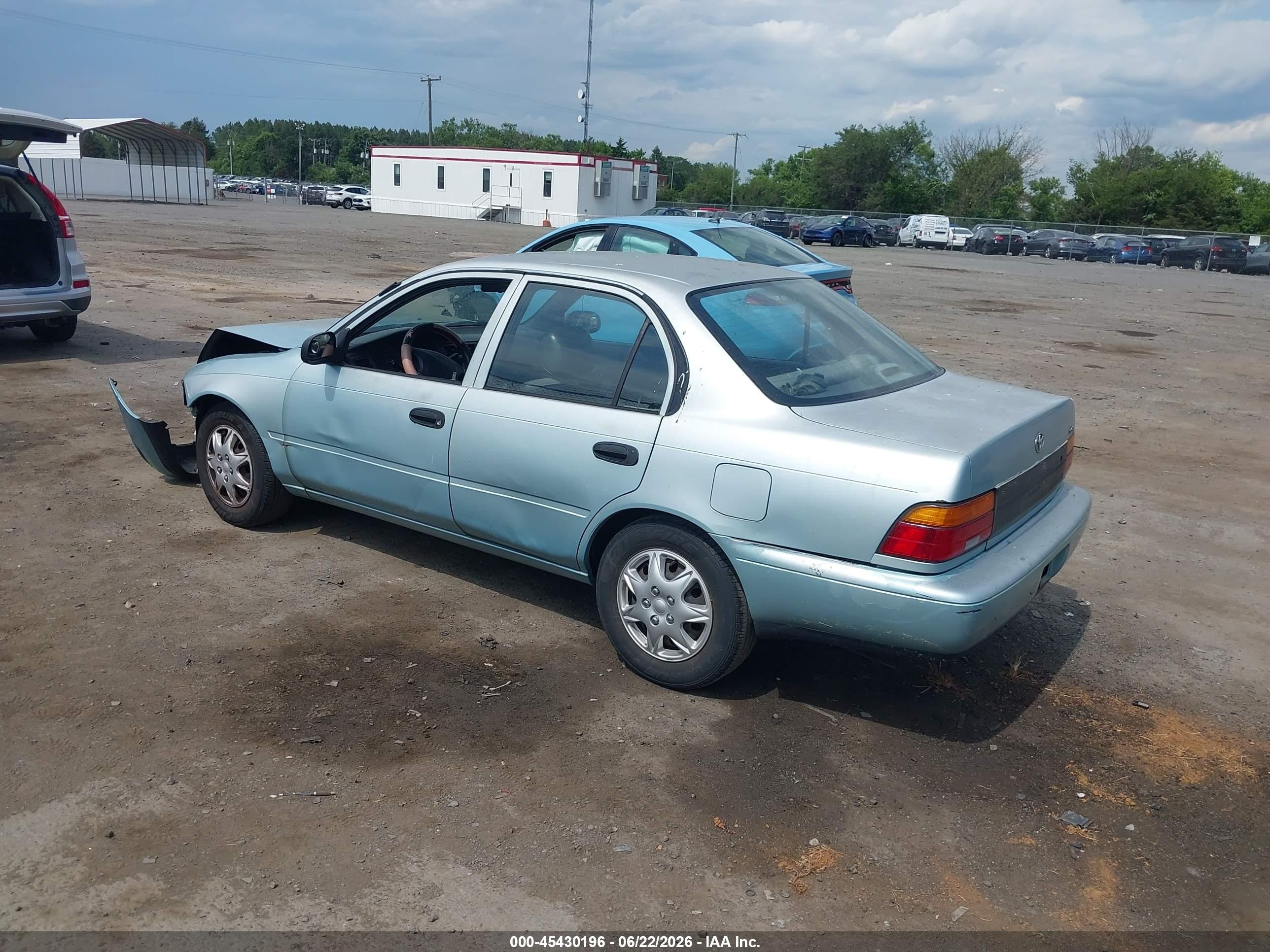 1995 Toyota Corolla   Light Blue vin: 2T1AE04B6SC086926