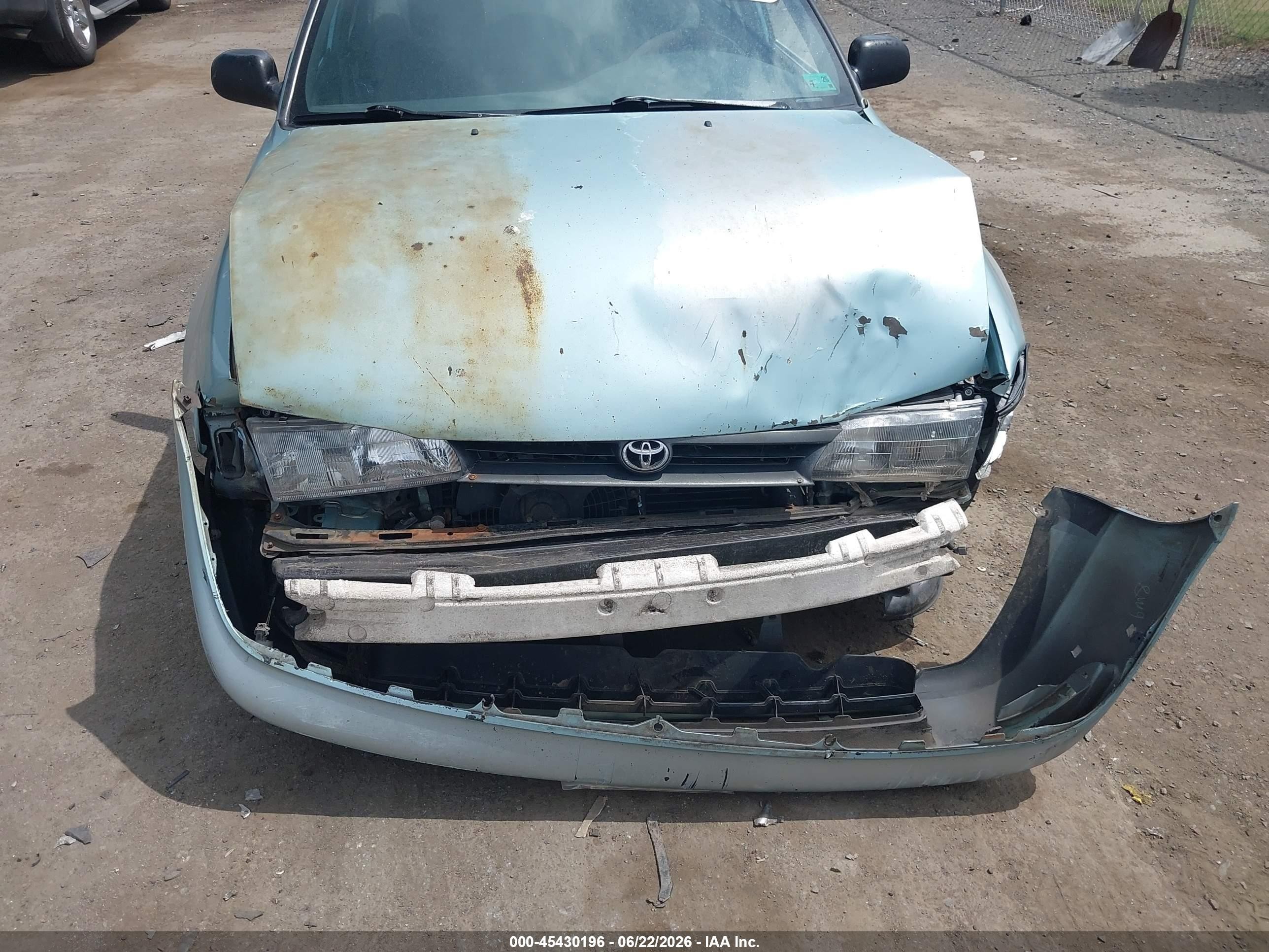 1995 Toyota Corolla   Light Blue vin: 2T1AE04B6SC086926
