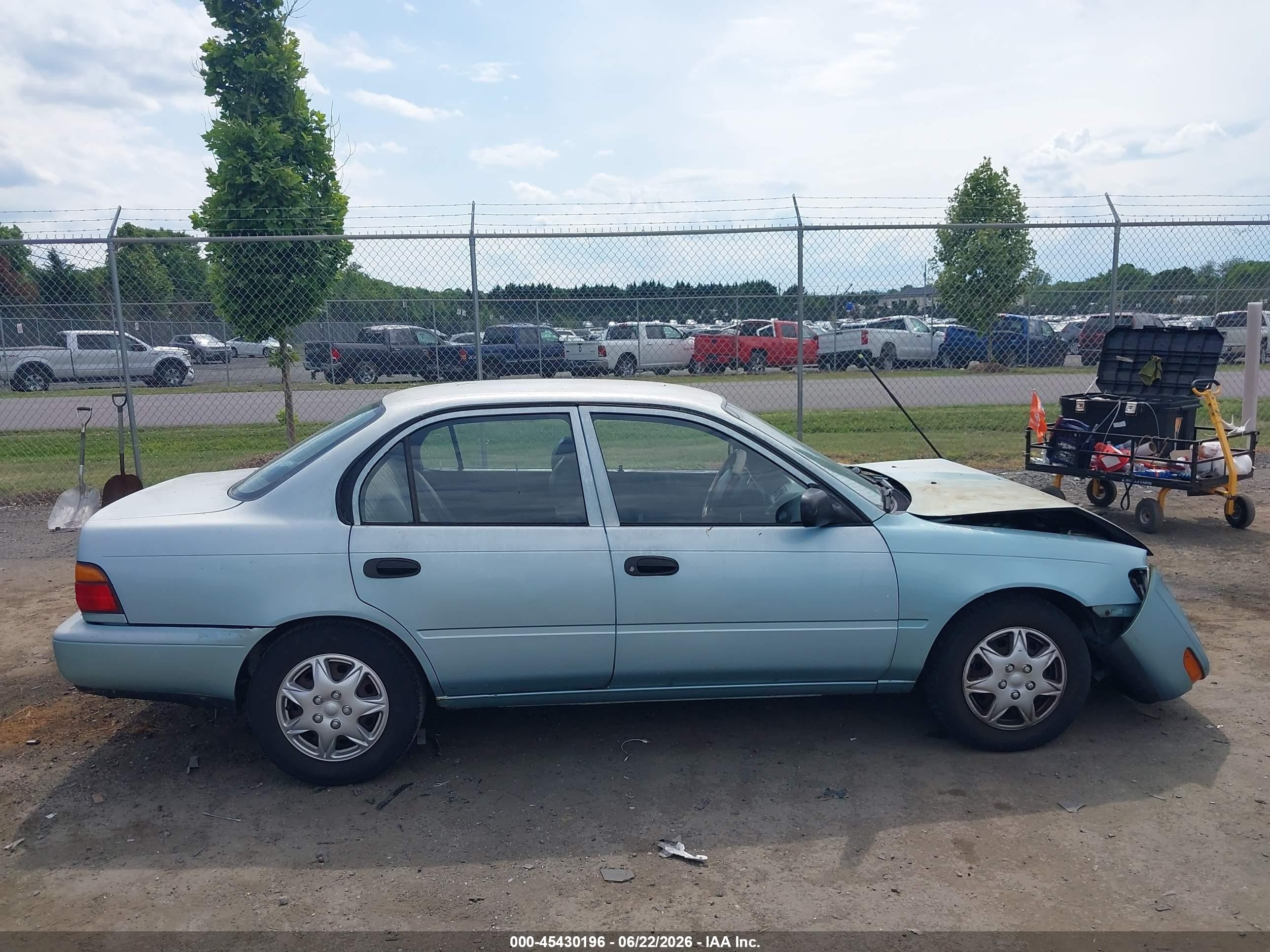 1995 Toyota Corolla   Light Blue vin: 2T1AE04B6SC086926