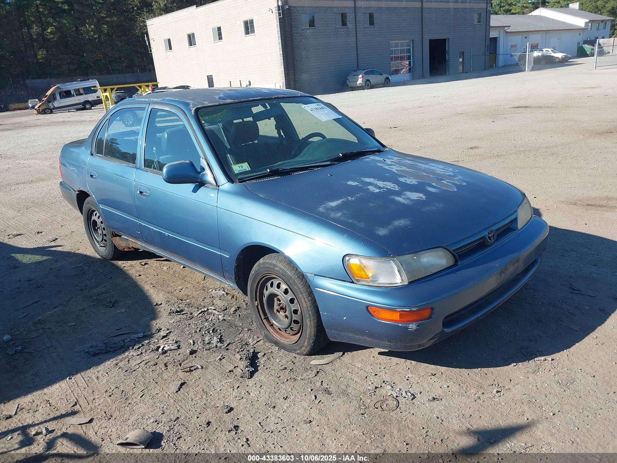 1993 Toyota Corolla   Синий vin: 2T1AE04EXPC026312