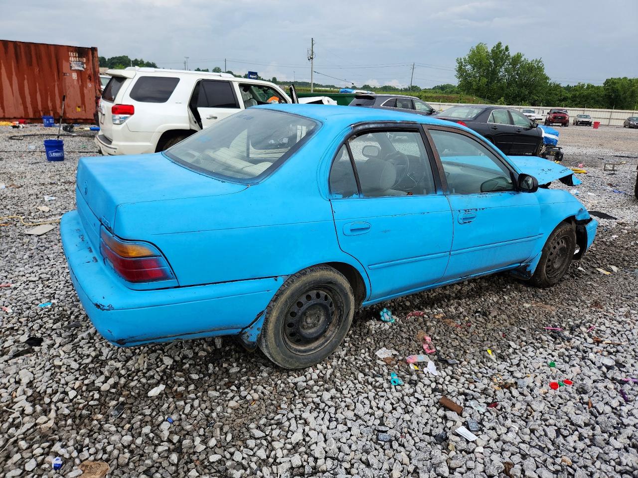 1994 Toyota Corolla Dx Blue vin: 2T1AE09B0RC049244