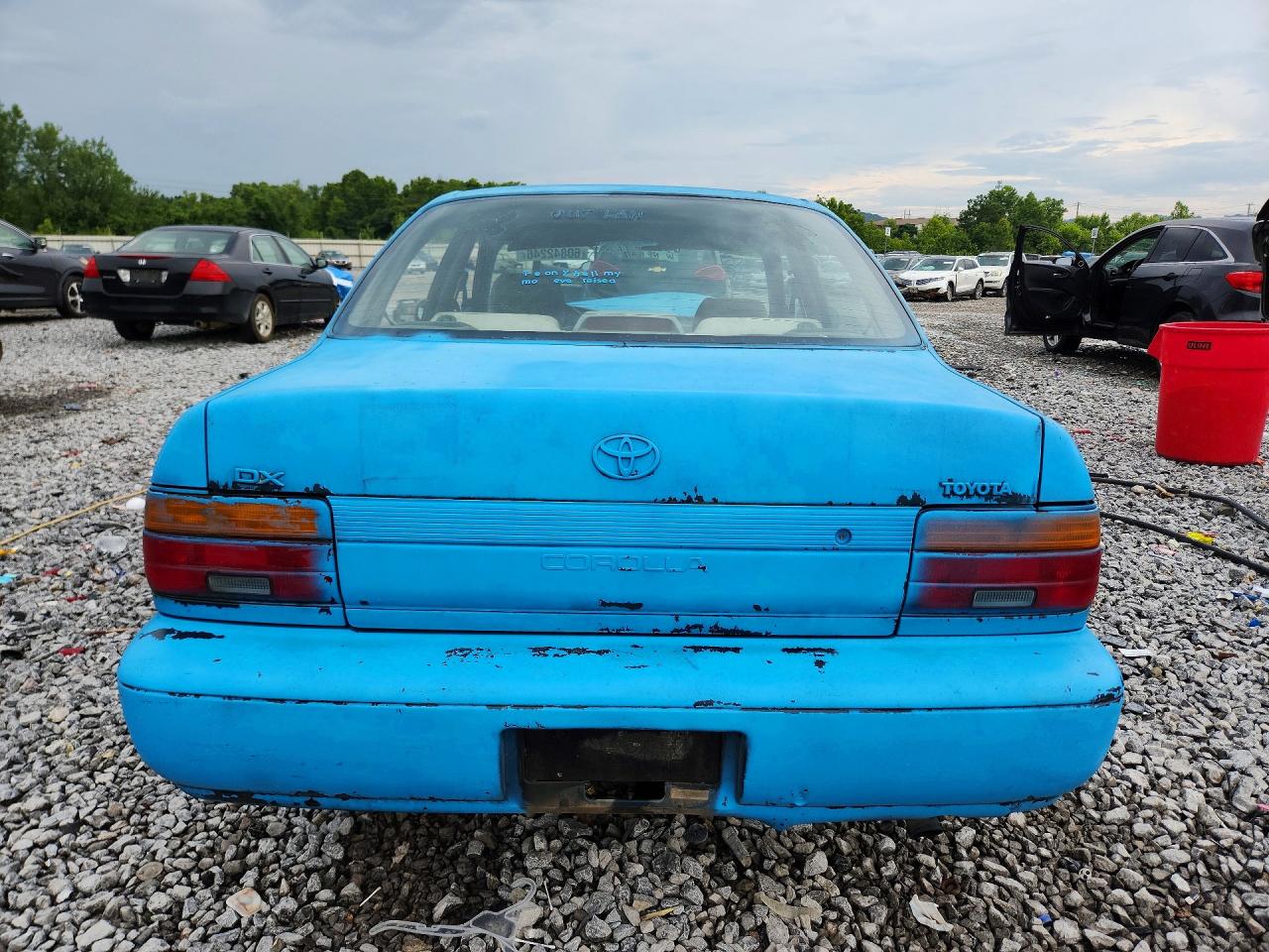 1994 Toyota Corolla Dx Blue vin: 2T1AE09B0RC049244