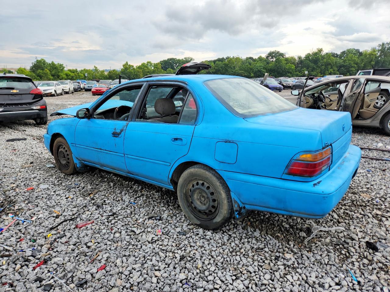 1994 Toyota Corolla Dx Blue vin: 2T1AE09B0RC049244