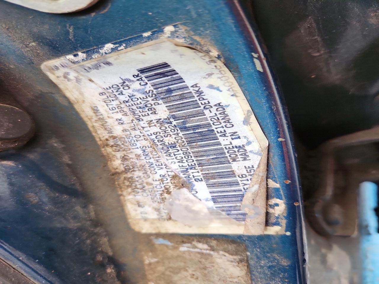 1994 Toyota Corolla Dx Blue vin: 2T1AE09B0RC049244