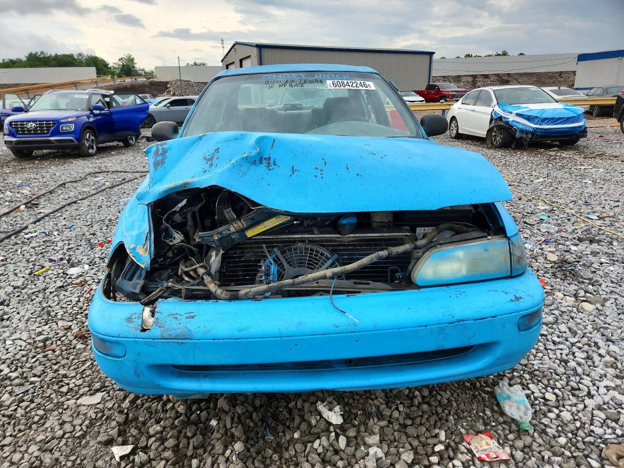1994 Toyota Corolla Dx Blue vin: 2T1AE09B0RC049244
