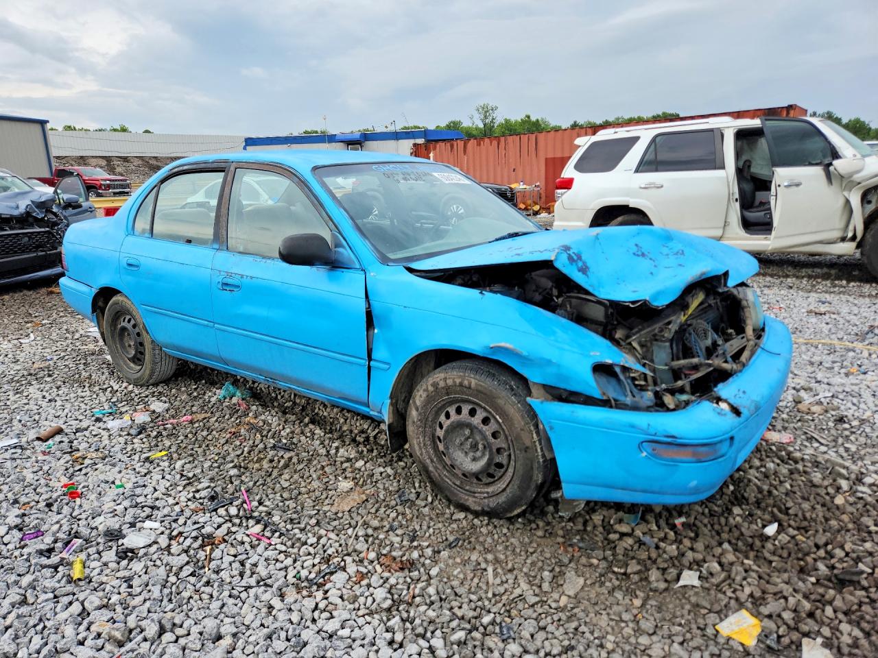 1994 Toyota Corolla Dx Blue vin: 2T1AE09B0RC049244