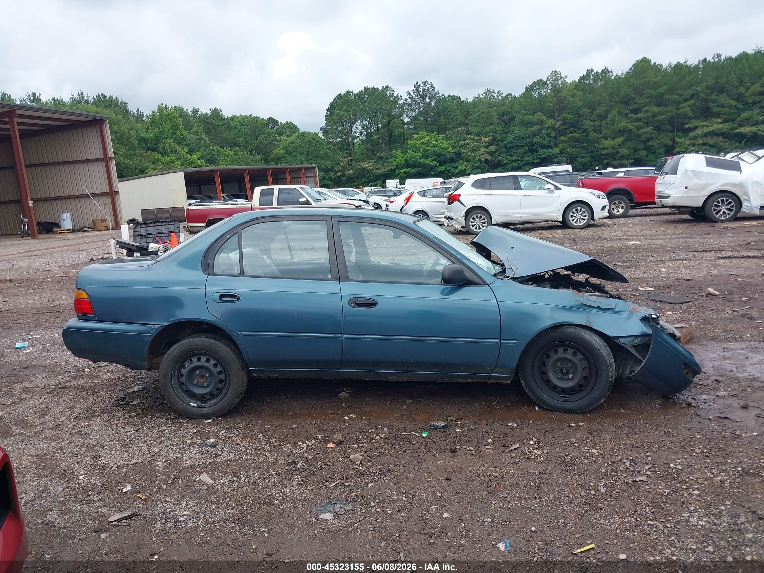 1995 Toyota Corolla Le/dx Blue vin: 2T1AE09B2SC102192