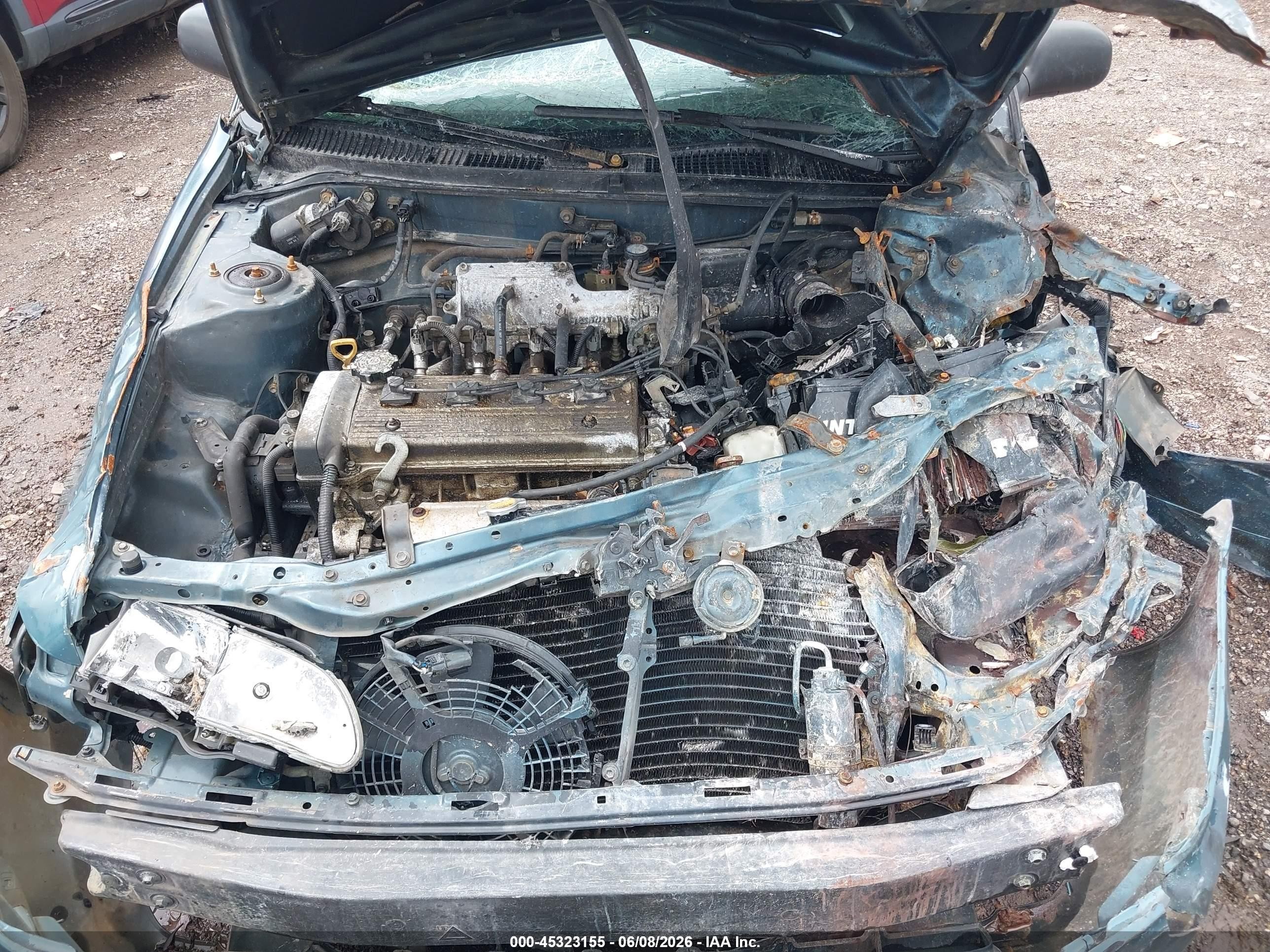 1995 Toyota Corolla Le/dx Blue vin: 2T1AE09B2SC102192