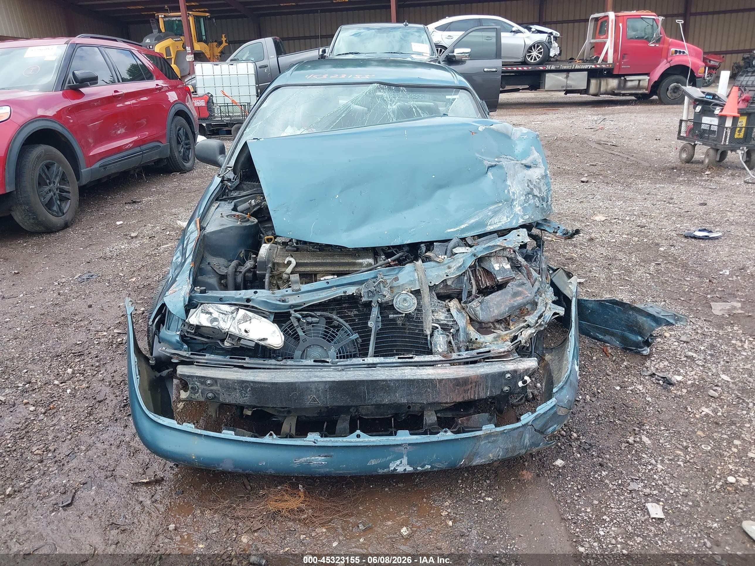 1995 Toyota Corolla Le/dx Blue vin: 2T1AE09B2SC102192