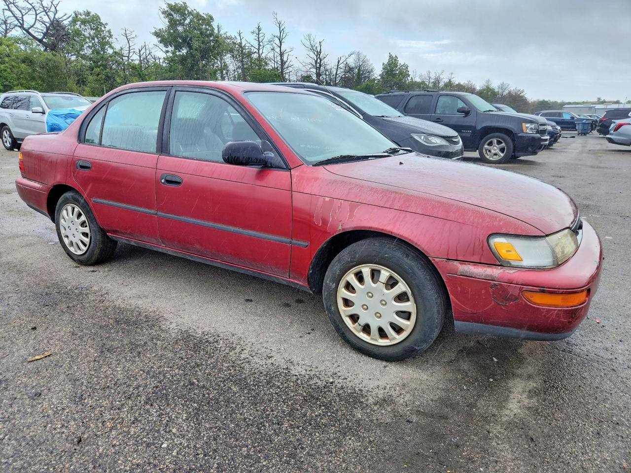 1994 Toyota Corolla Dx Red vin: 2T1AE09B4RC062868
