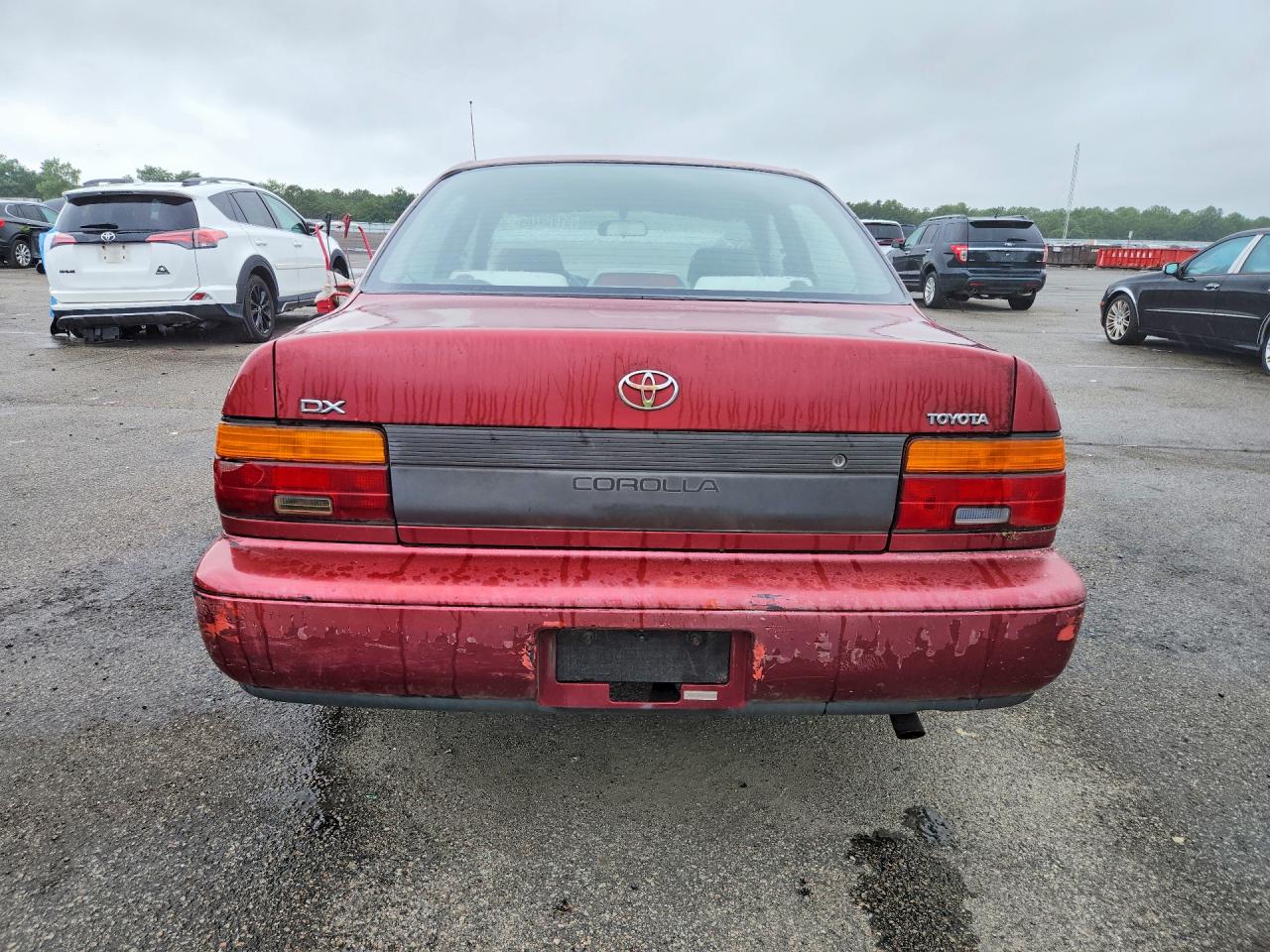 1994 Toyota Corolla Dx Red vin: 2T1AE09B4RC062868